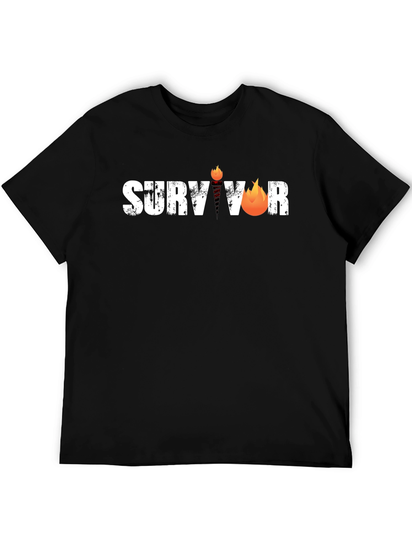 Survivor Graphic Tee - Torch Logo