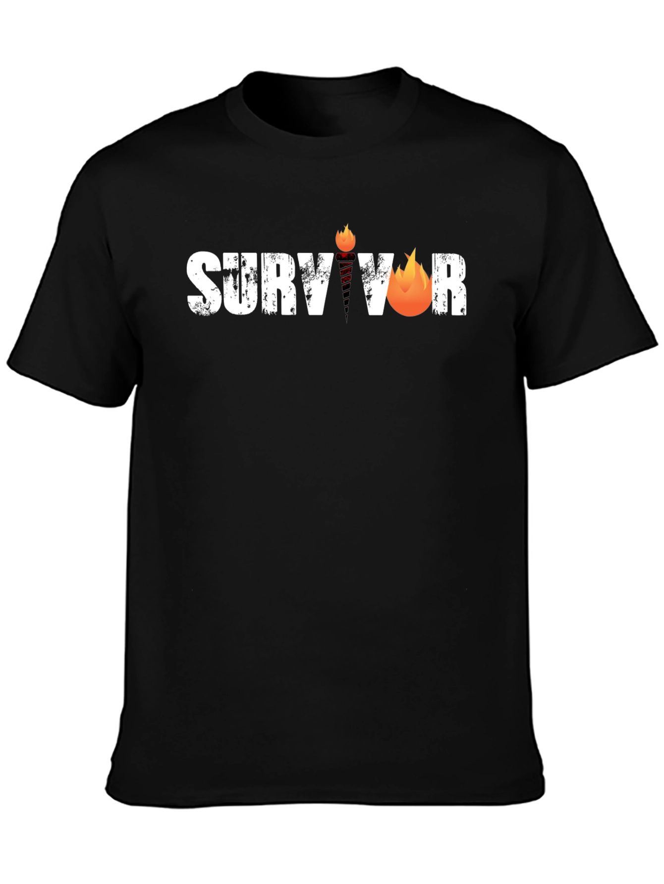 Survivor Graphic Tee - Torch Logo