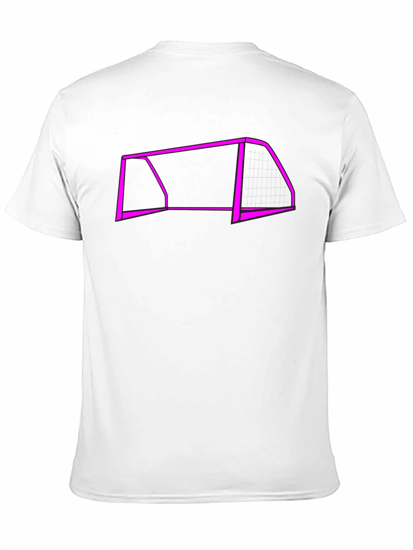 Soccer Goal Graphic Tee - Black