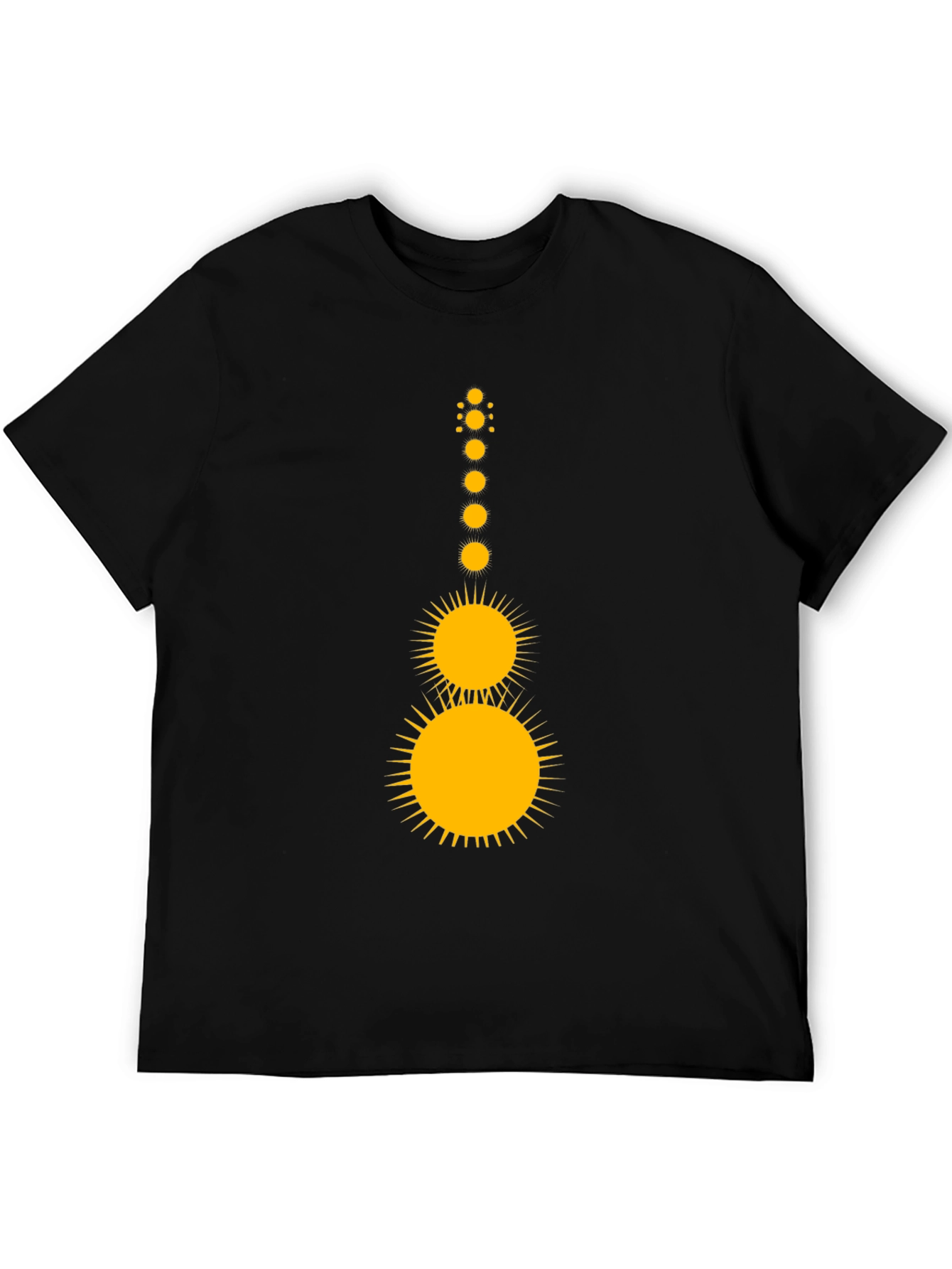 Solar Guitar Graphic Tee - Black