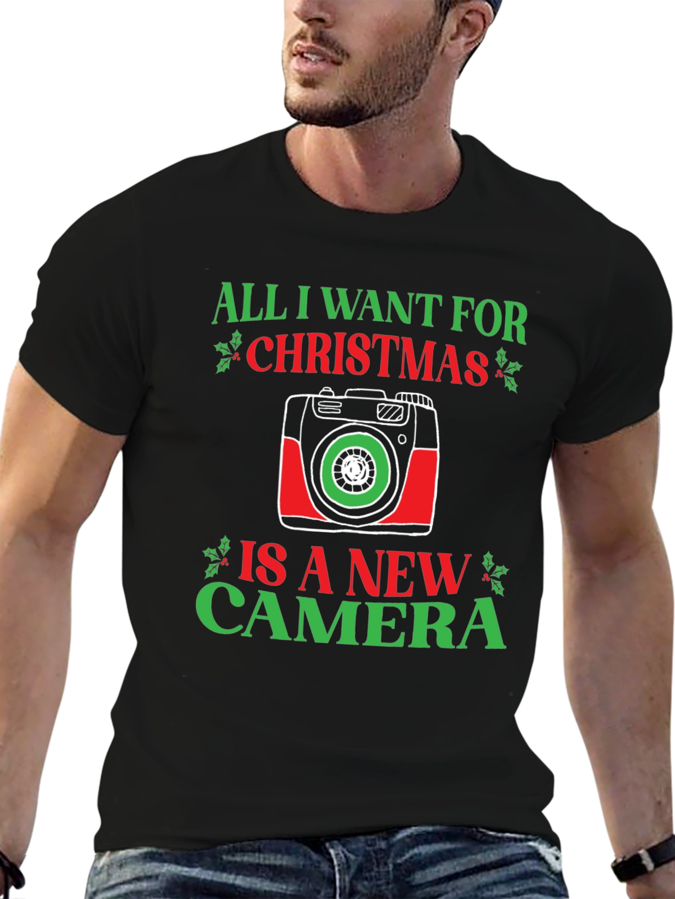 Christmas Camera T-Shirt