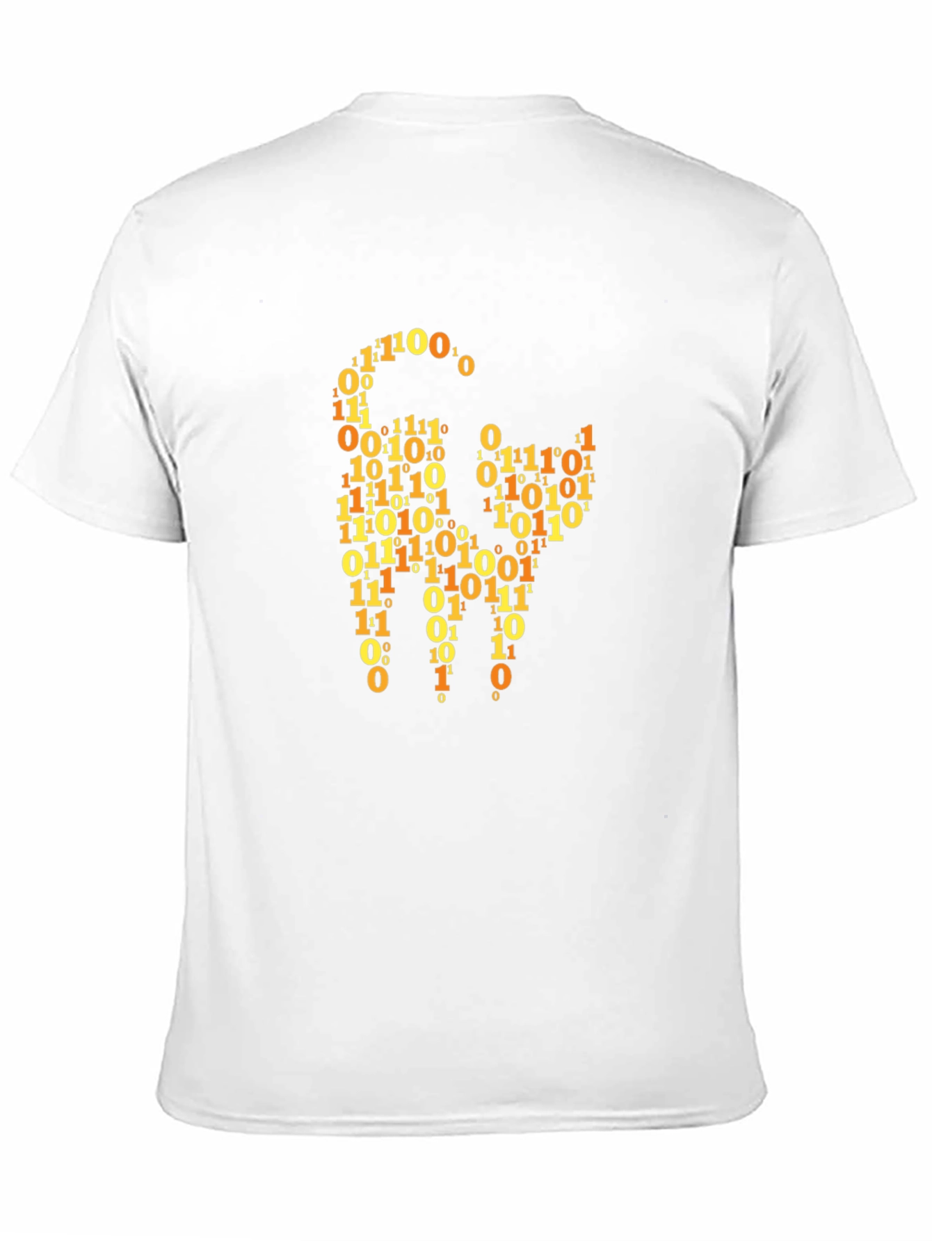 Binary Code Cat T-Shirt