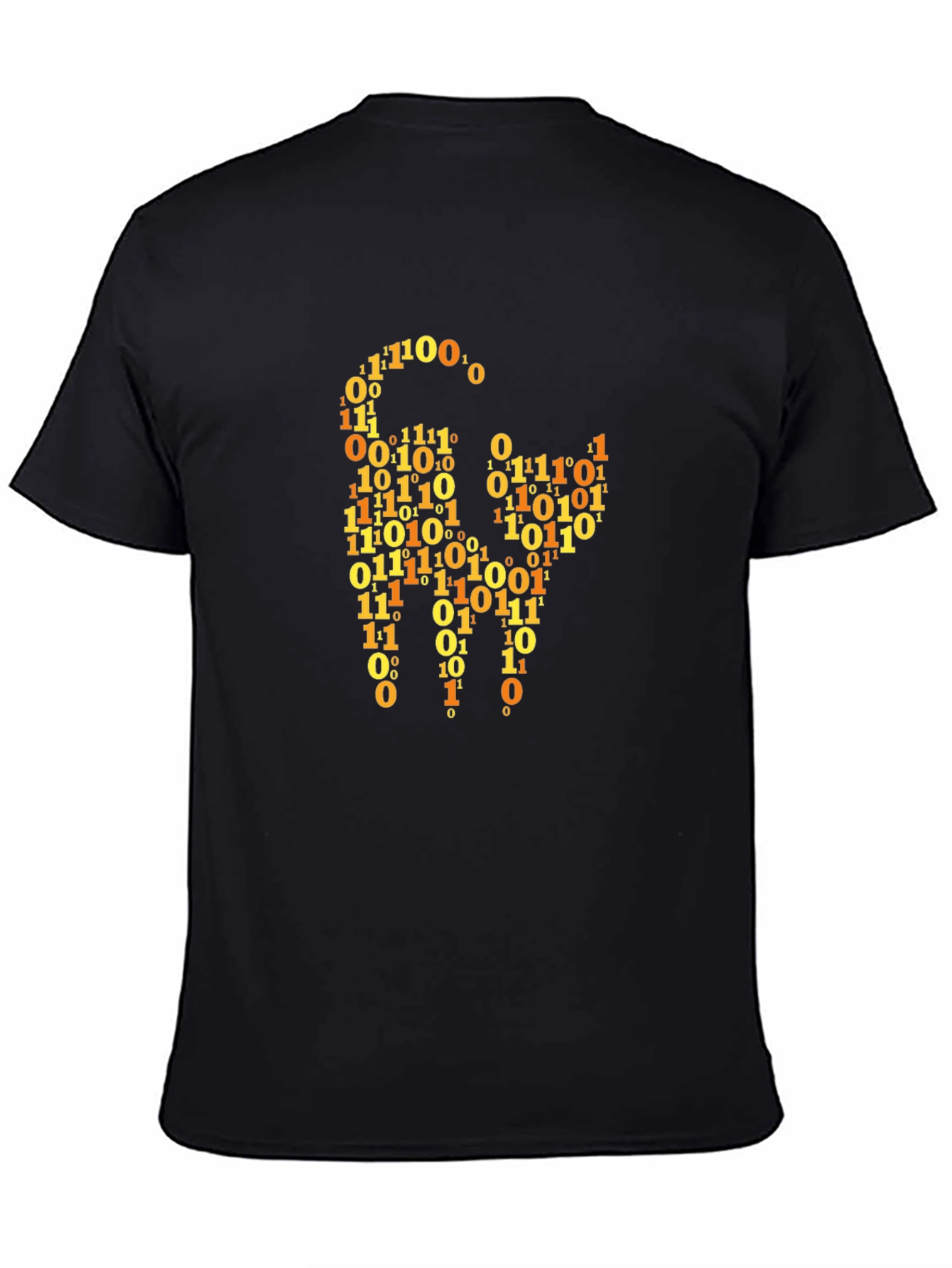 Binary Code Cat T-Shirt
