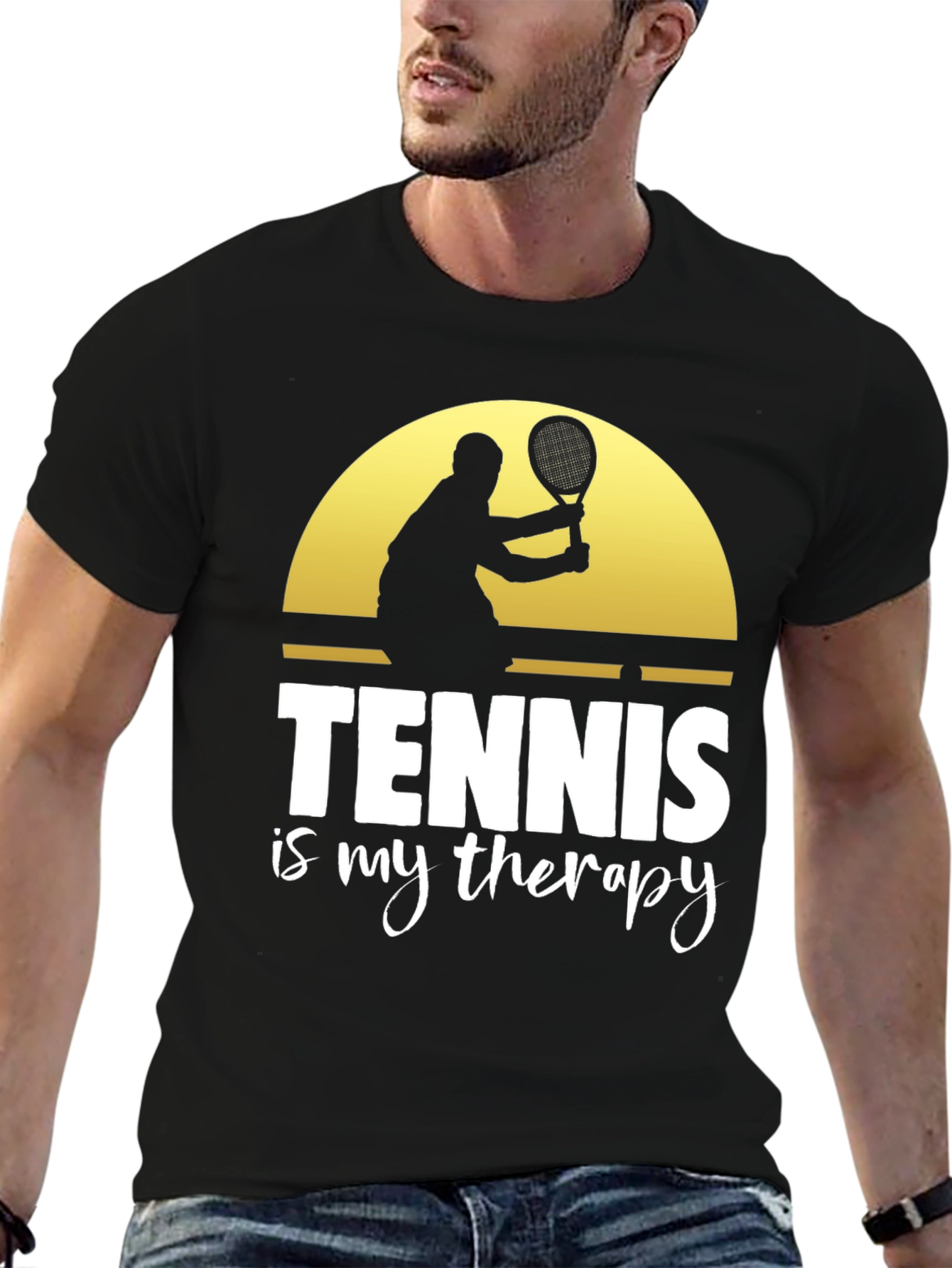Tennis Is My Therapy T-Shirt