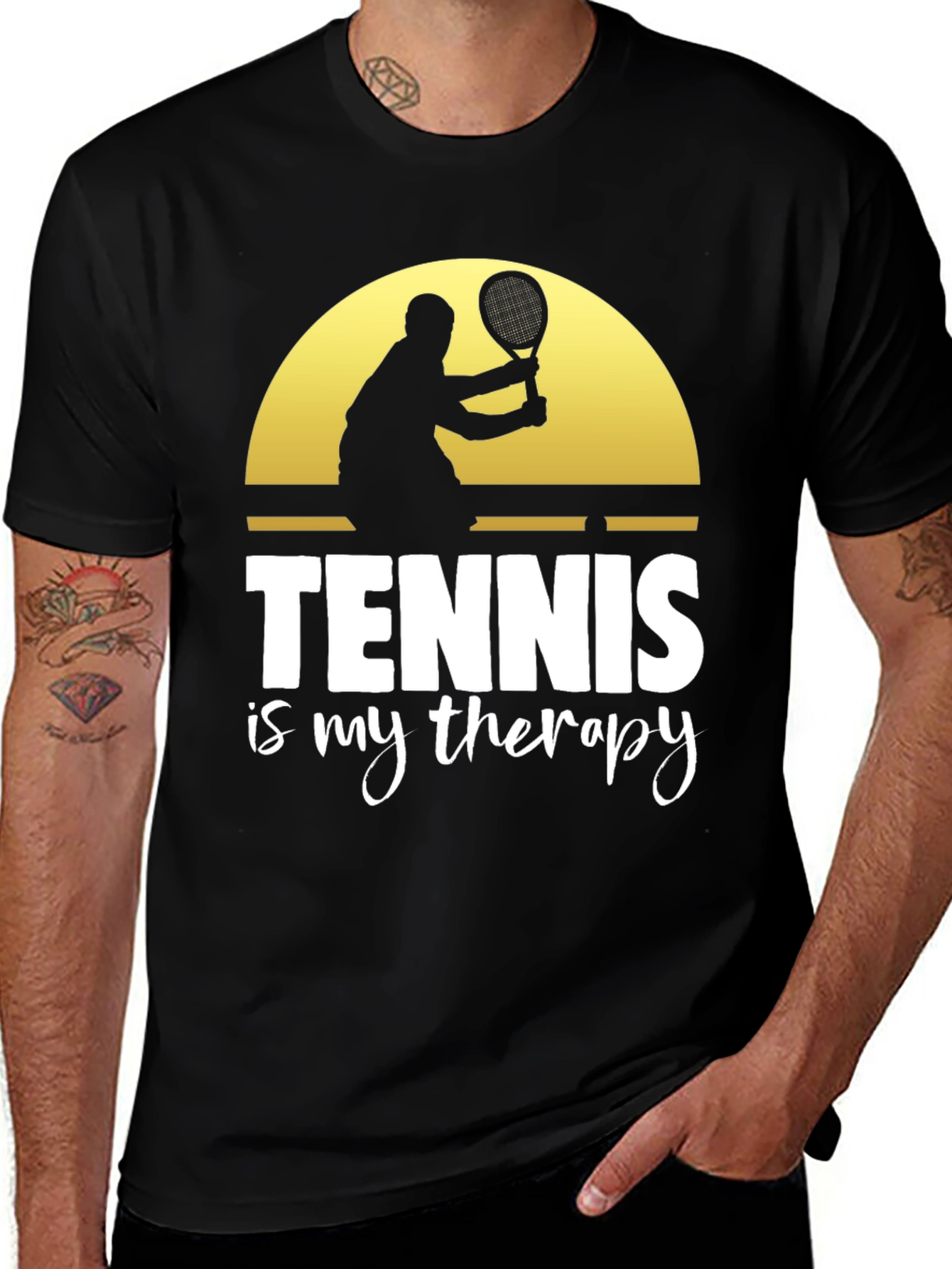 Tennis Is My Therapy T-Shirt