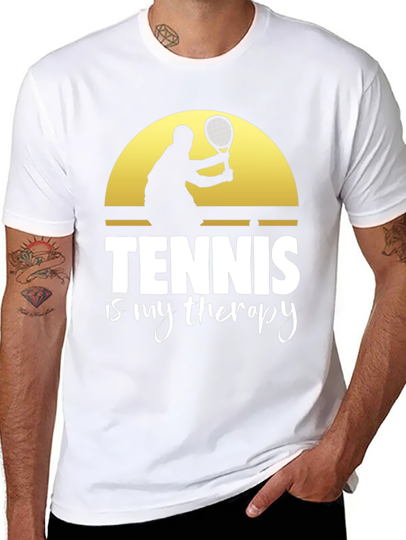 Tennis Is My Therapy T-Shirt