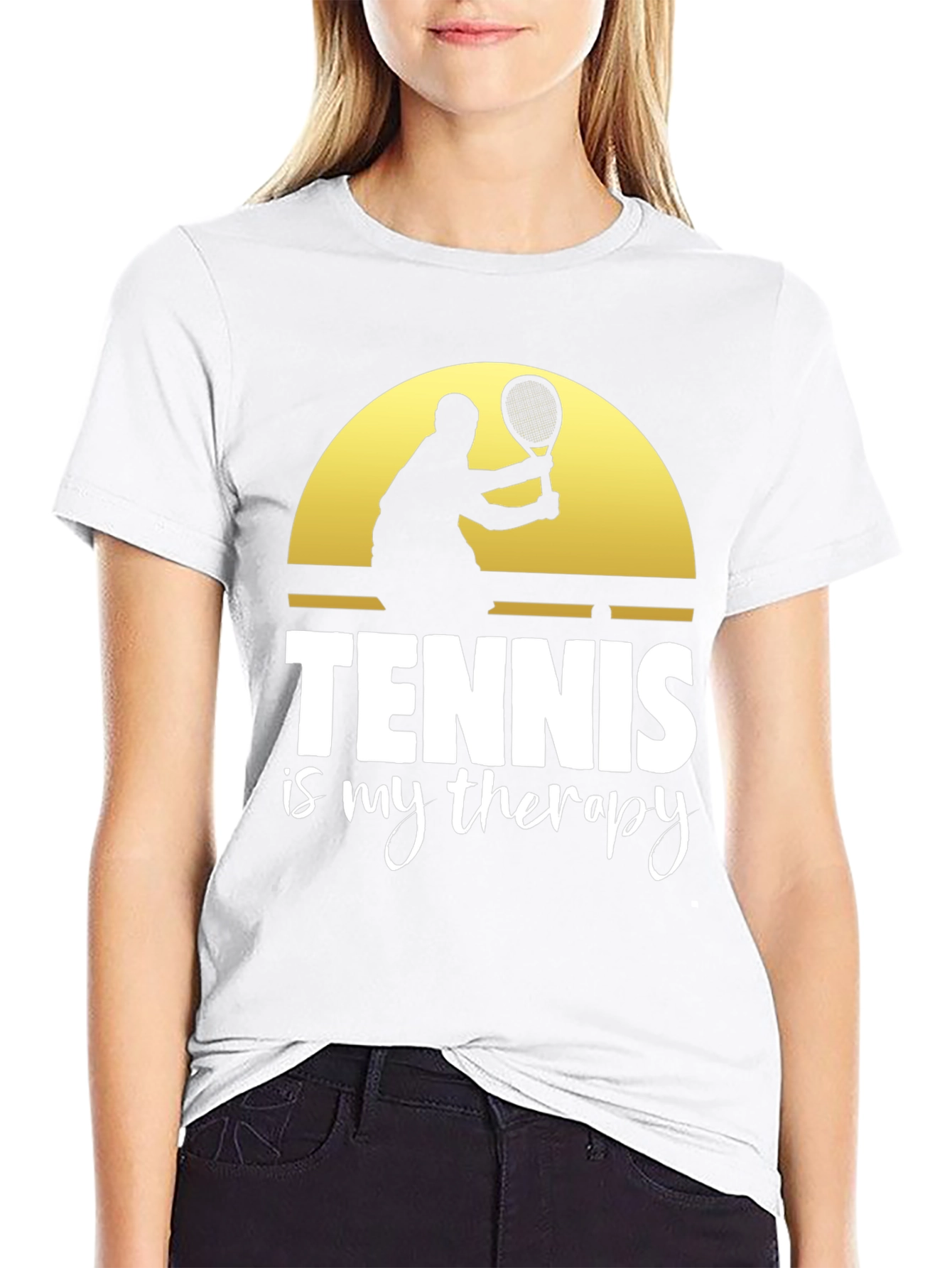 Tennis Is My Therapy T-Shirt