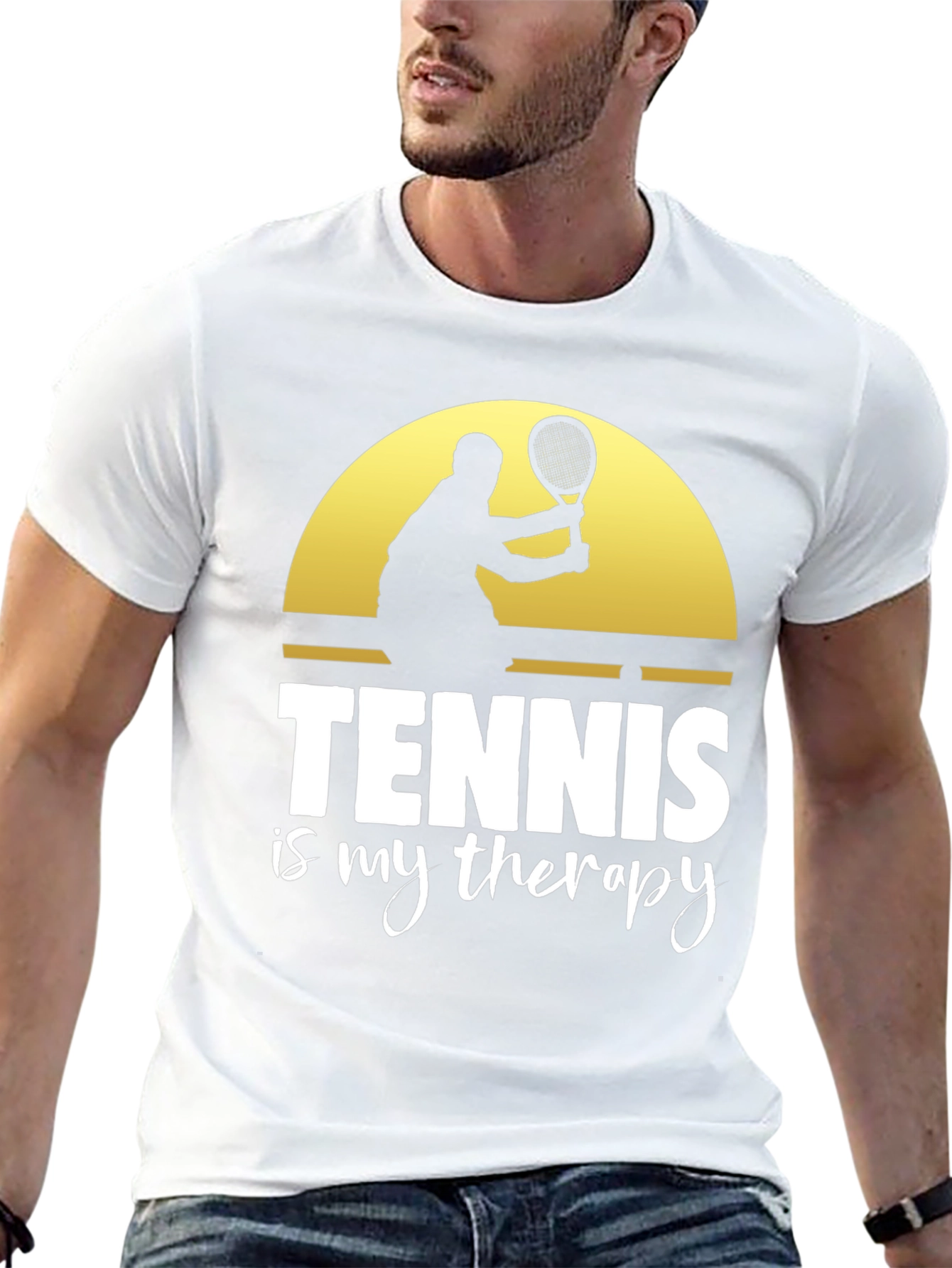 Tennis Is My Therapy T-Shirt