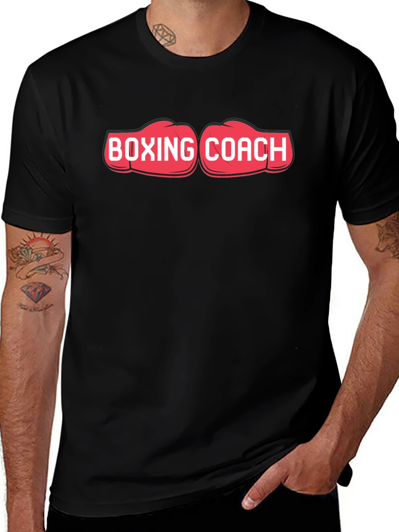 Boxing Coach Graphic T-Shirt
