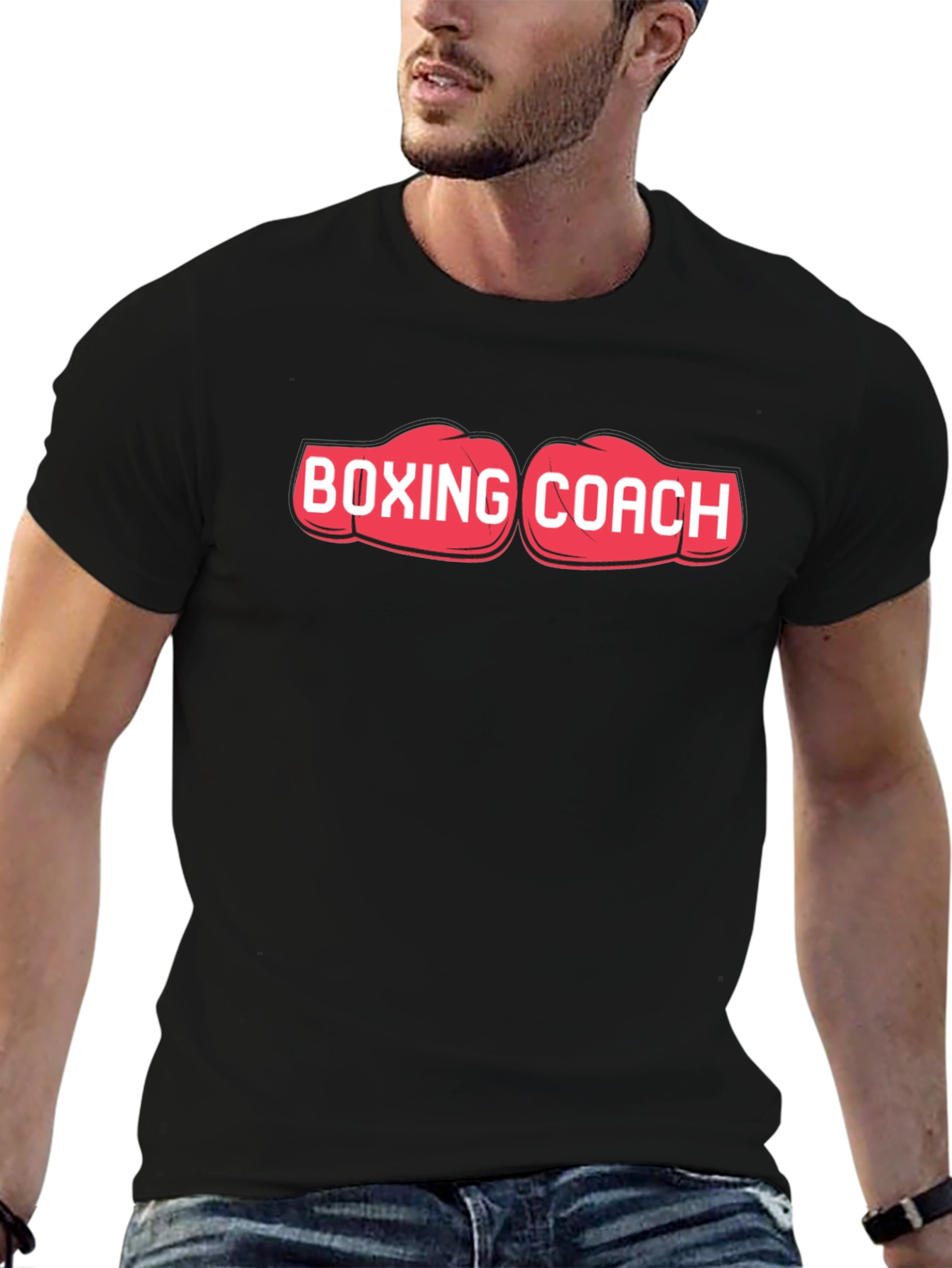Boxing Coach Graphic T-Shirt