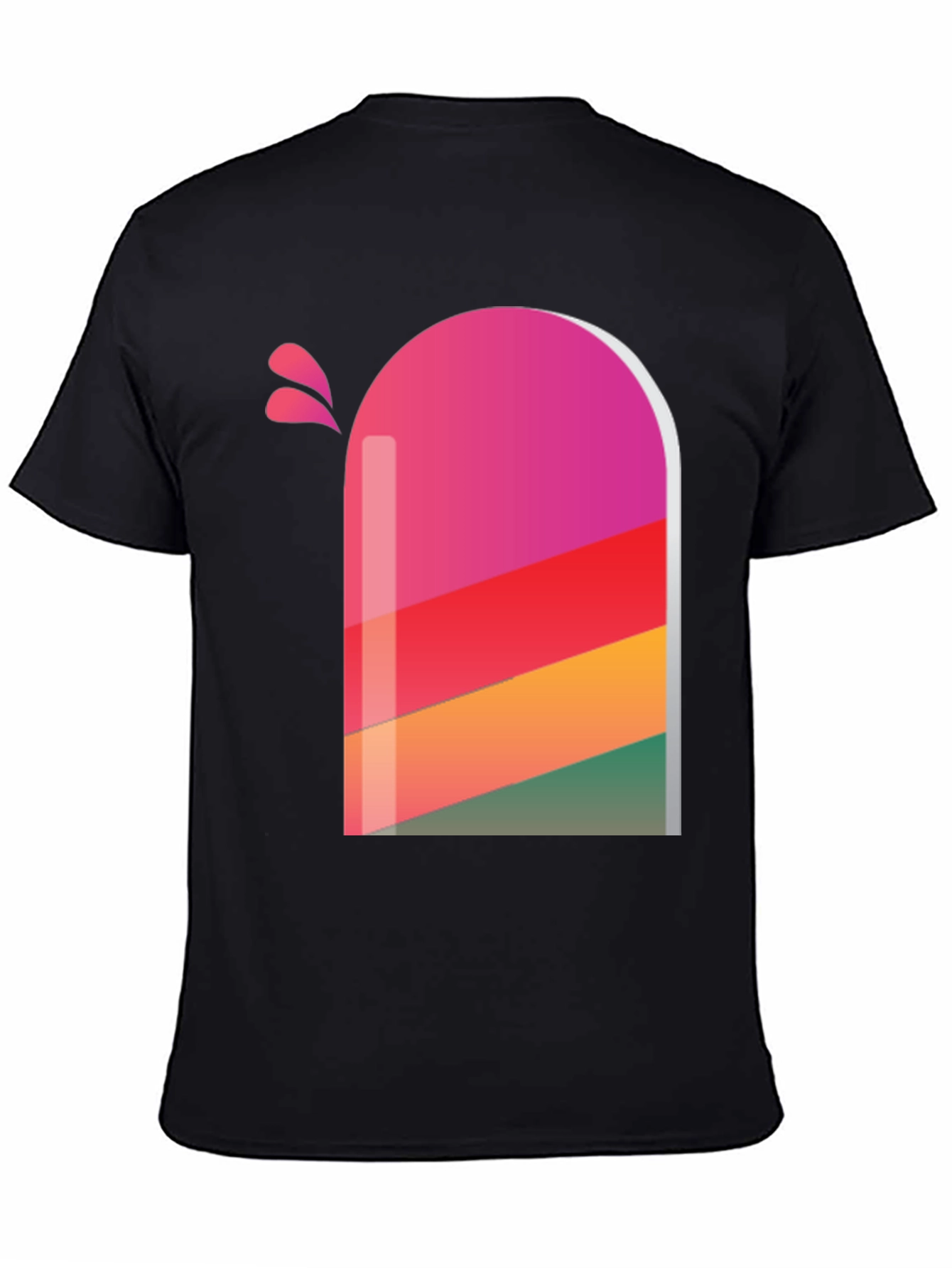 Retro Popsicle Graphic Tee - Stylish Comfort