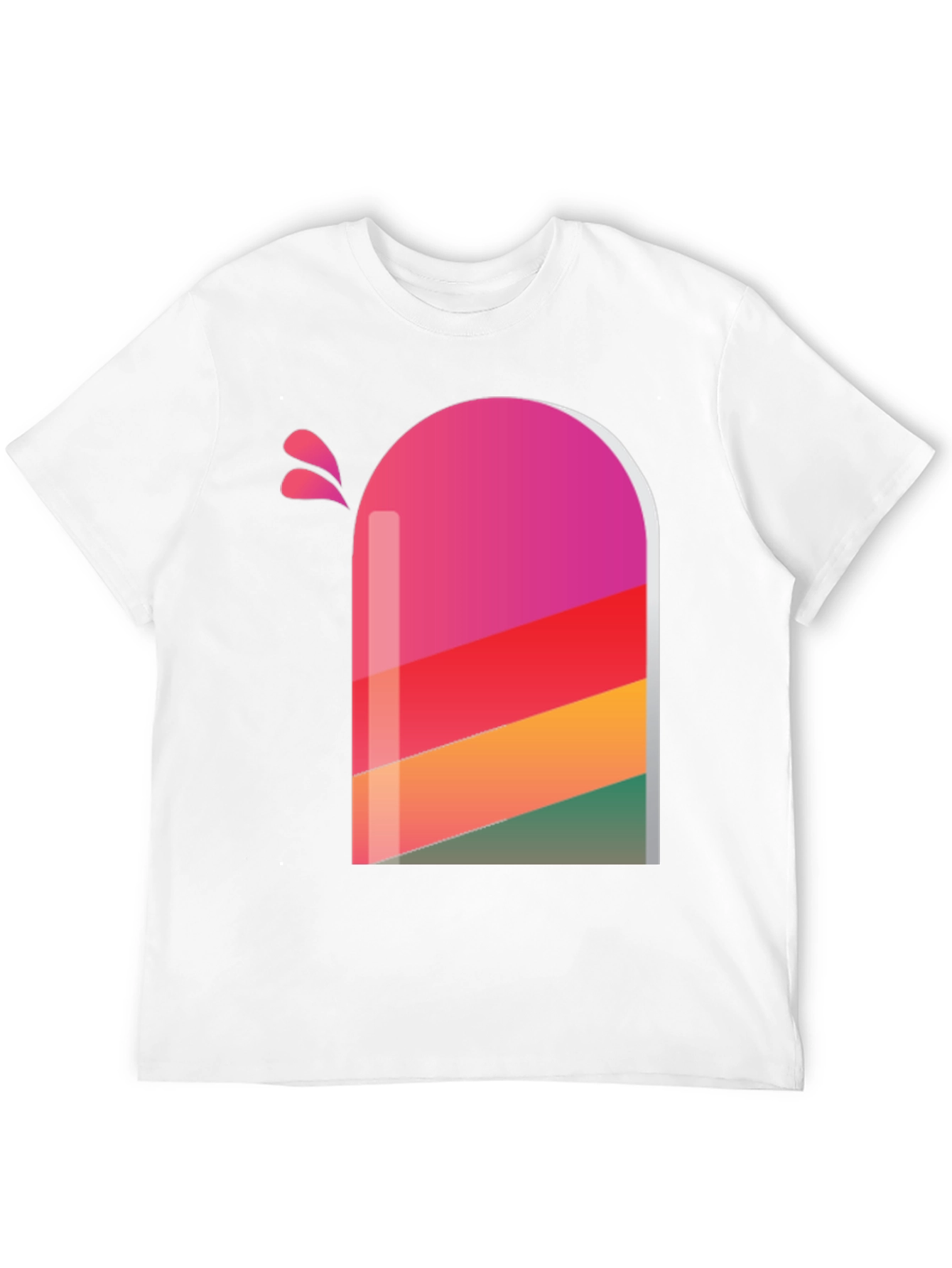 Retro Popsicle Graphic Tee - Stylish Comfort