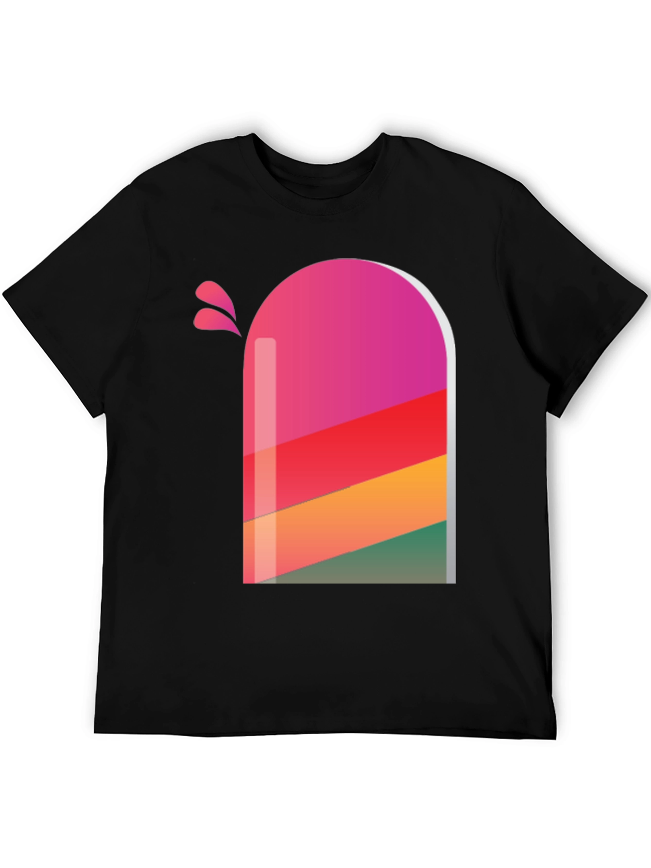 Retro Popsicle Graphic Tee - Stylish Comfort