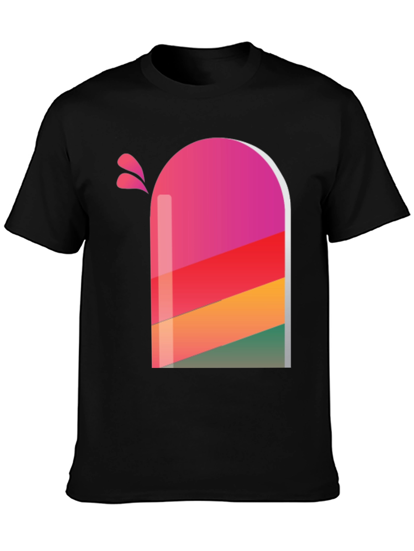 Retro Popsicle Graphic Tee - Stylish Comfort
