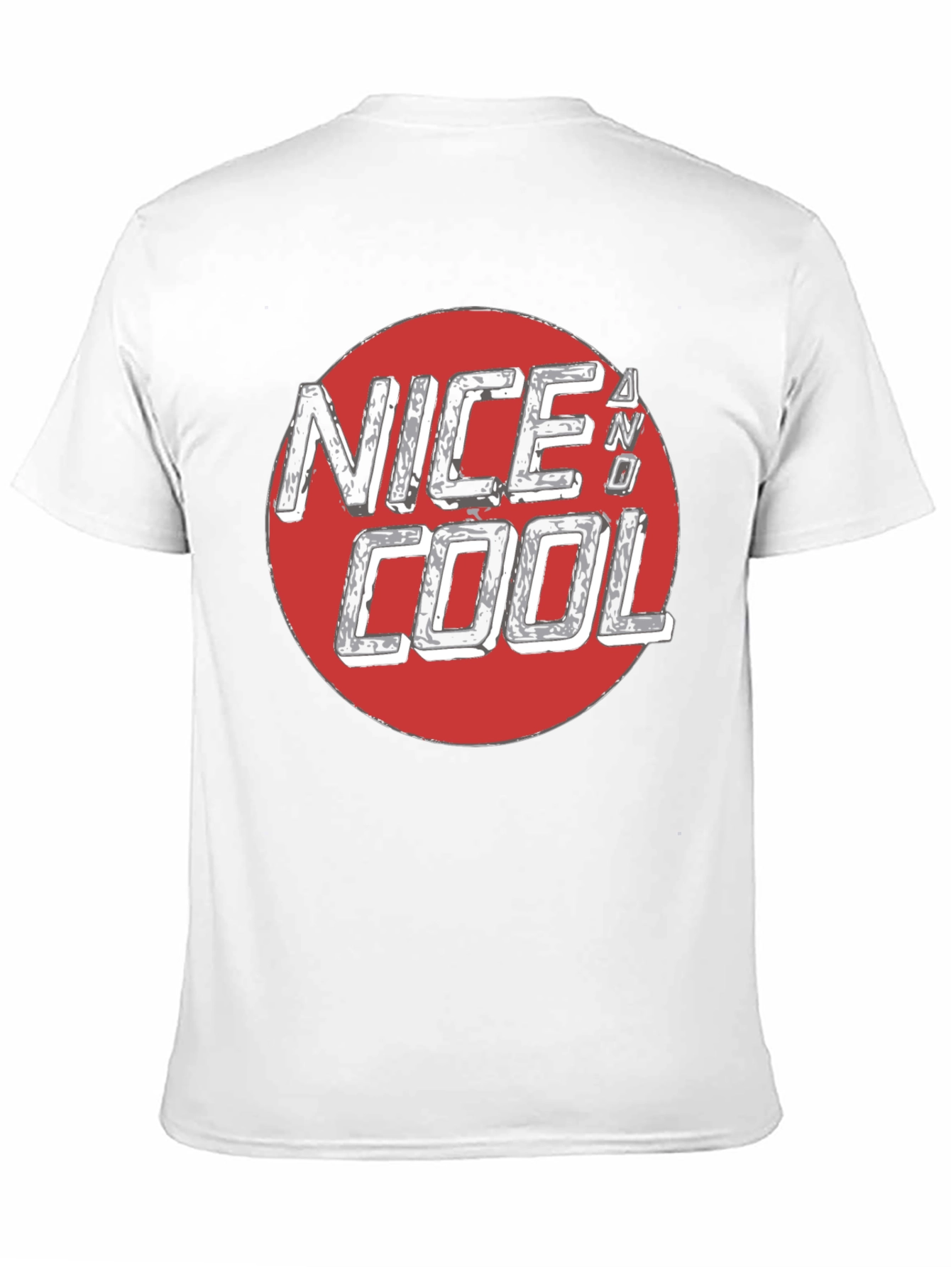 Nice N Cool Graphic Tee - Mens Black T-Shirt
