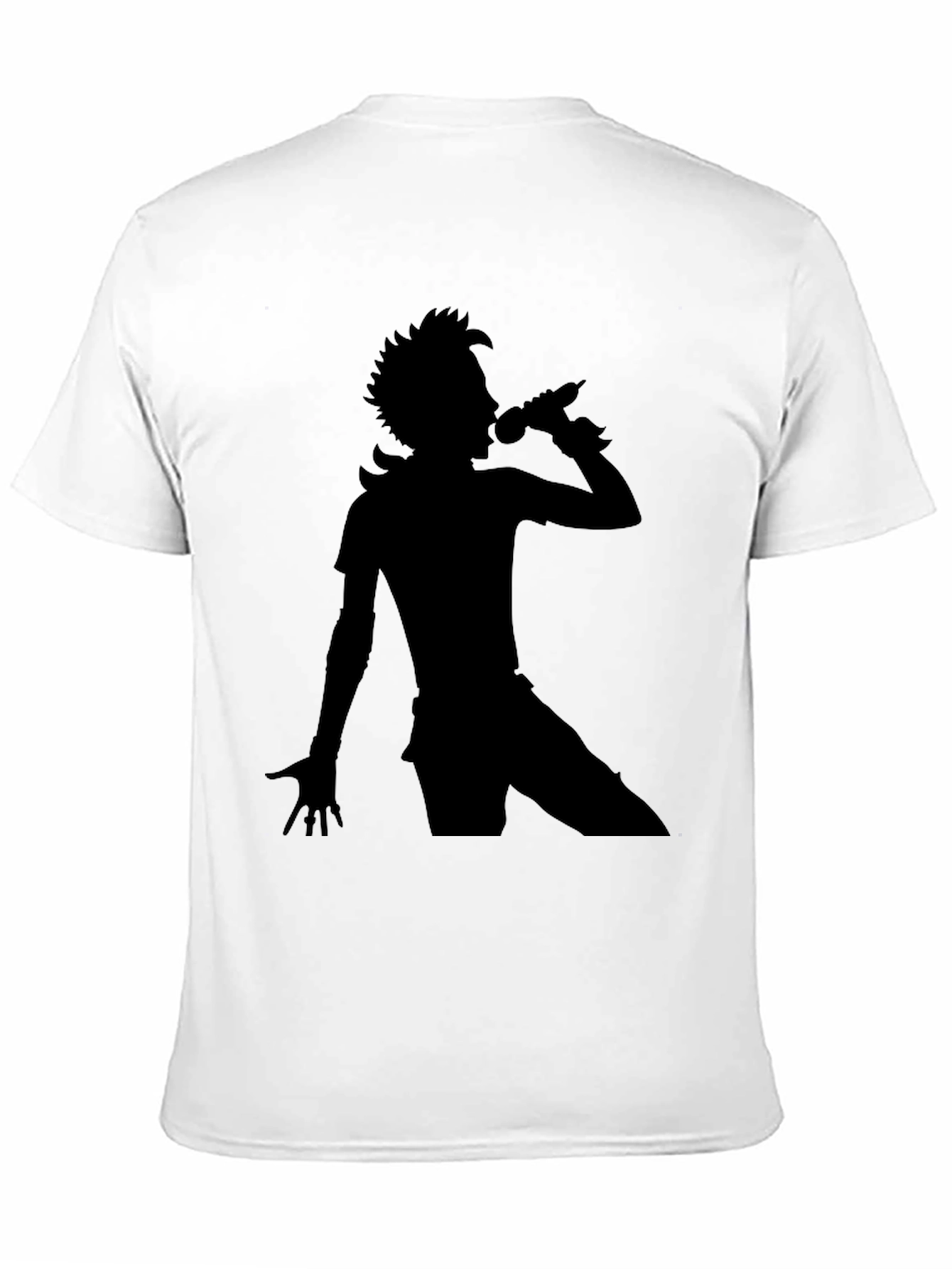 Silhouette Singer Black T-Shirt