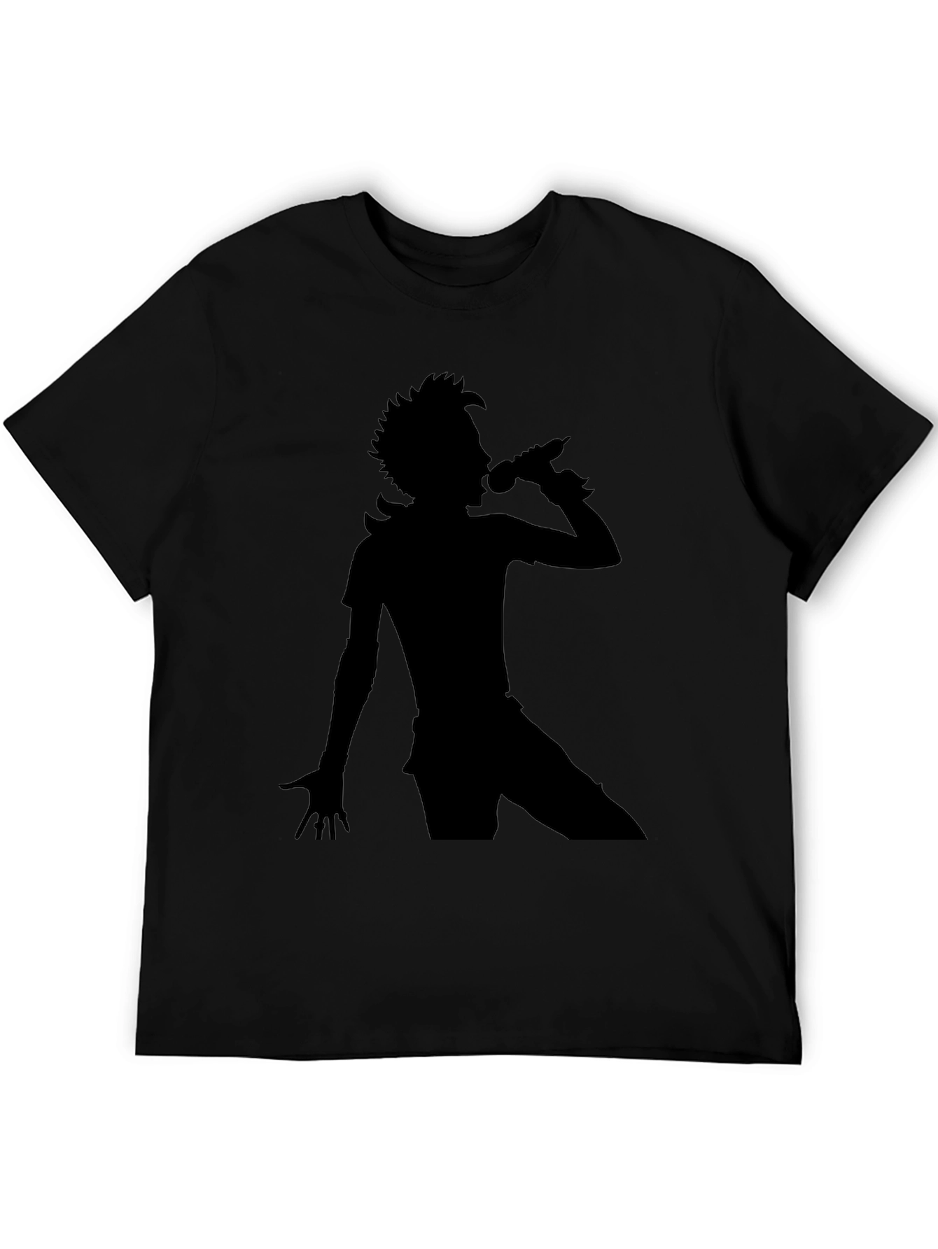 Silhouette Singer Black T-Shirt