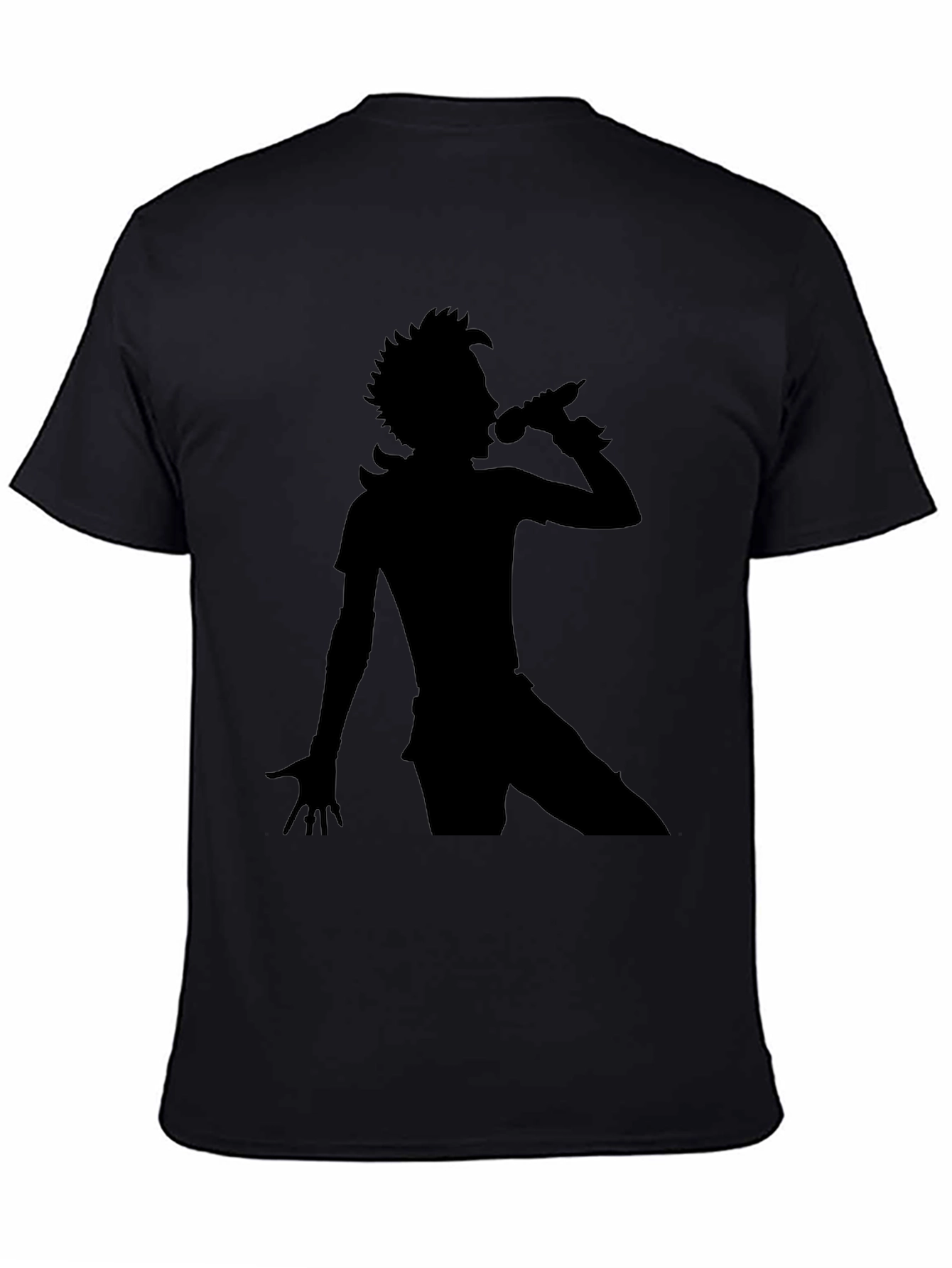 Silhouette Singer Black T-Shirt