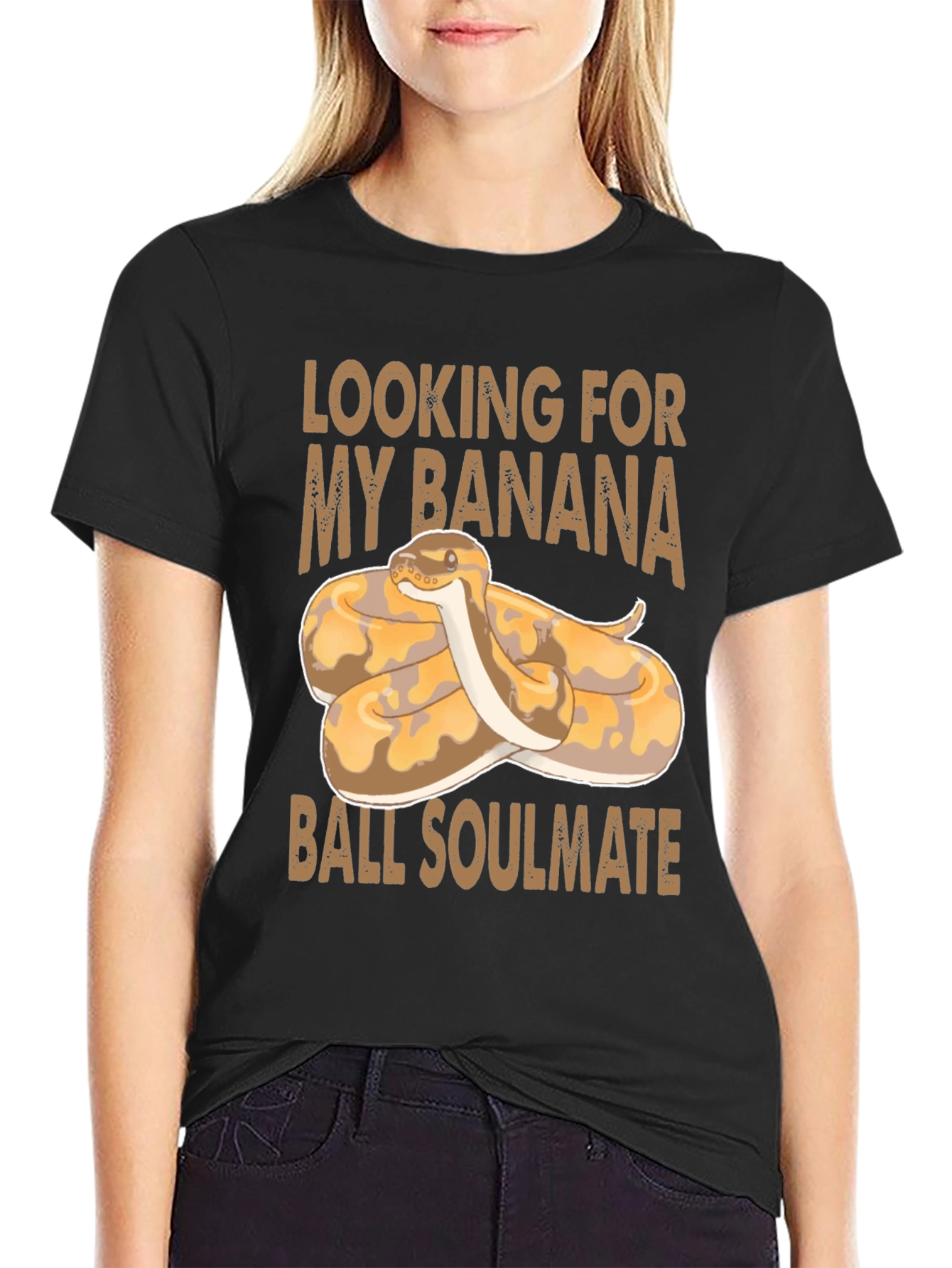 Banana Ball Python Soulmate T-Shirt