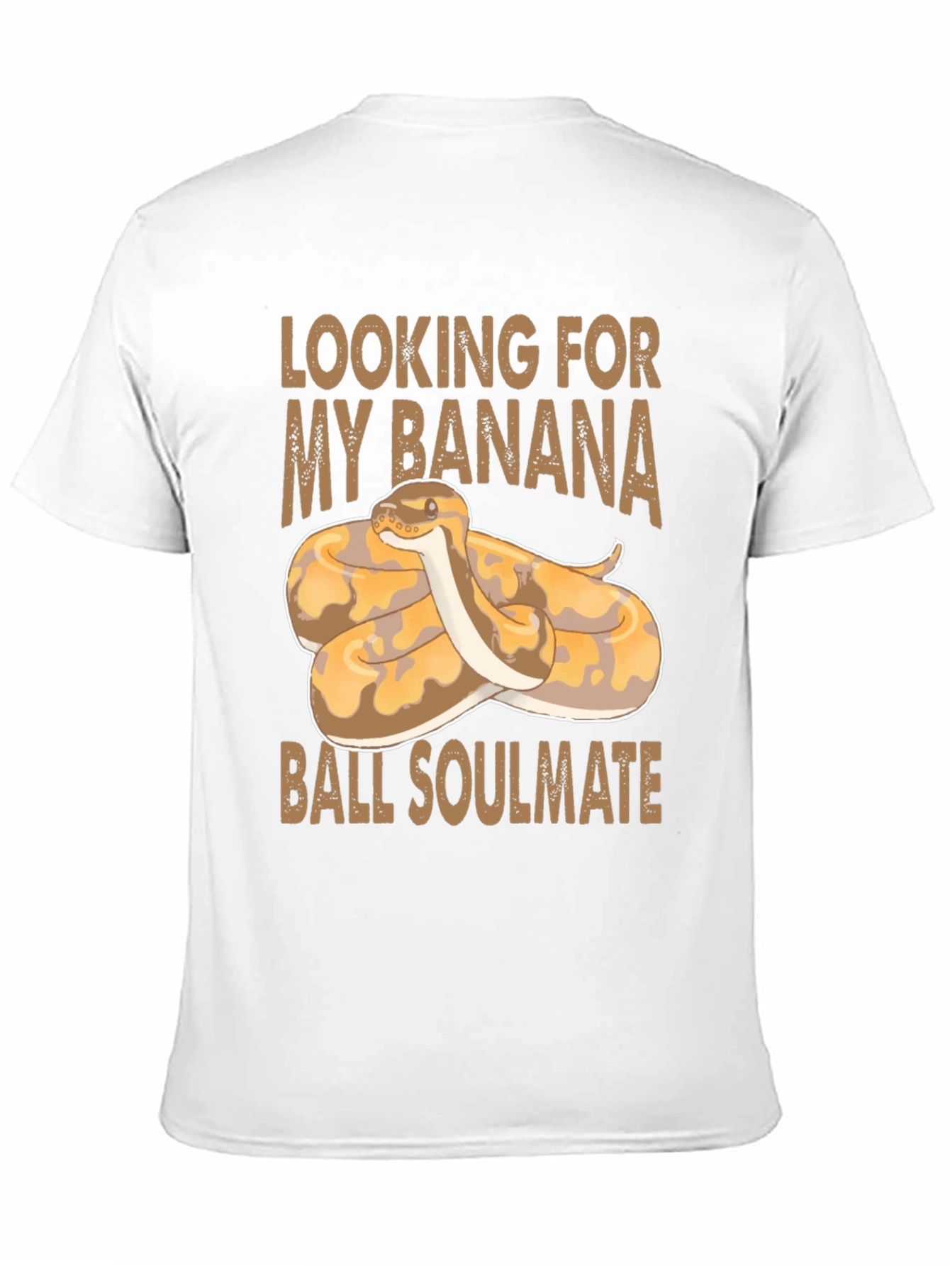 Banana Ball Python Soulmate T-Shirt