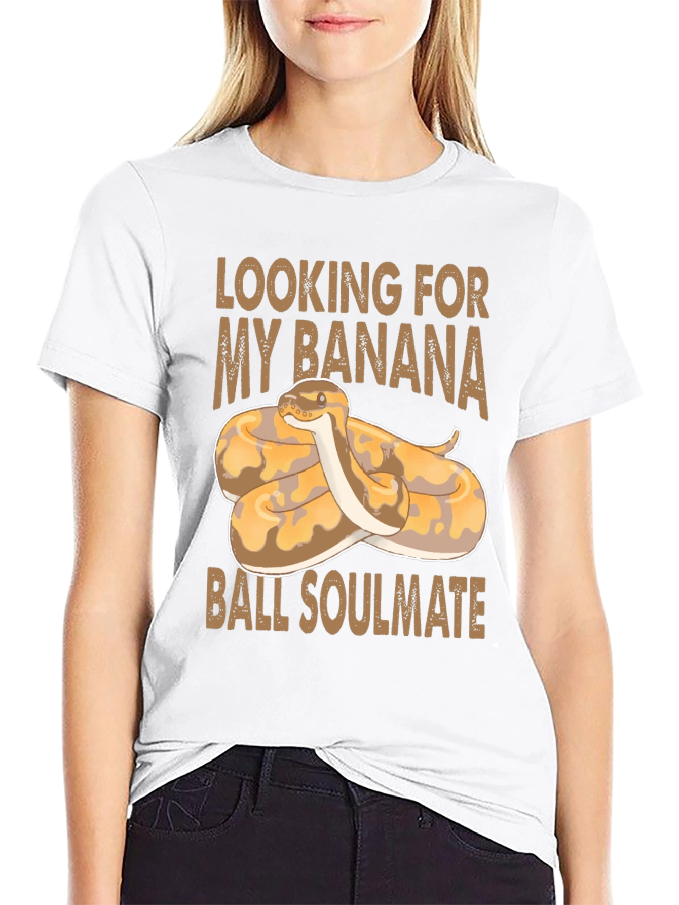 Banana Ball Python Soulmate T-Shirt