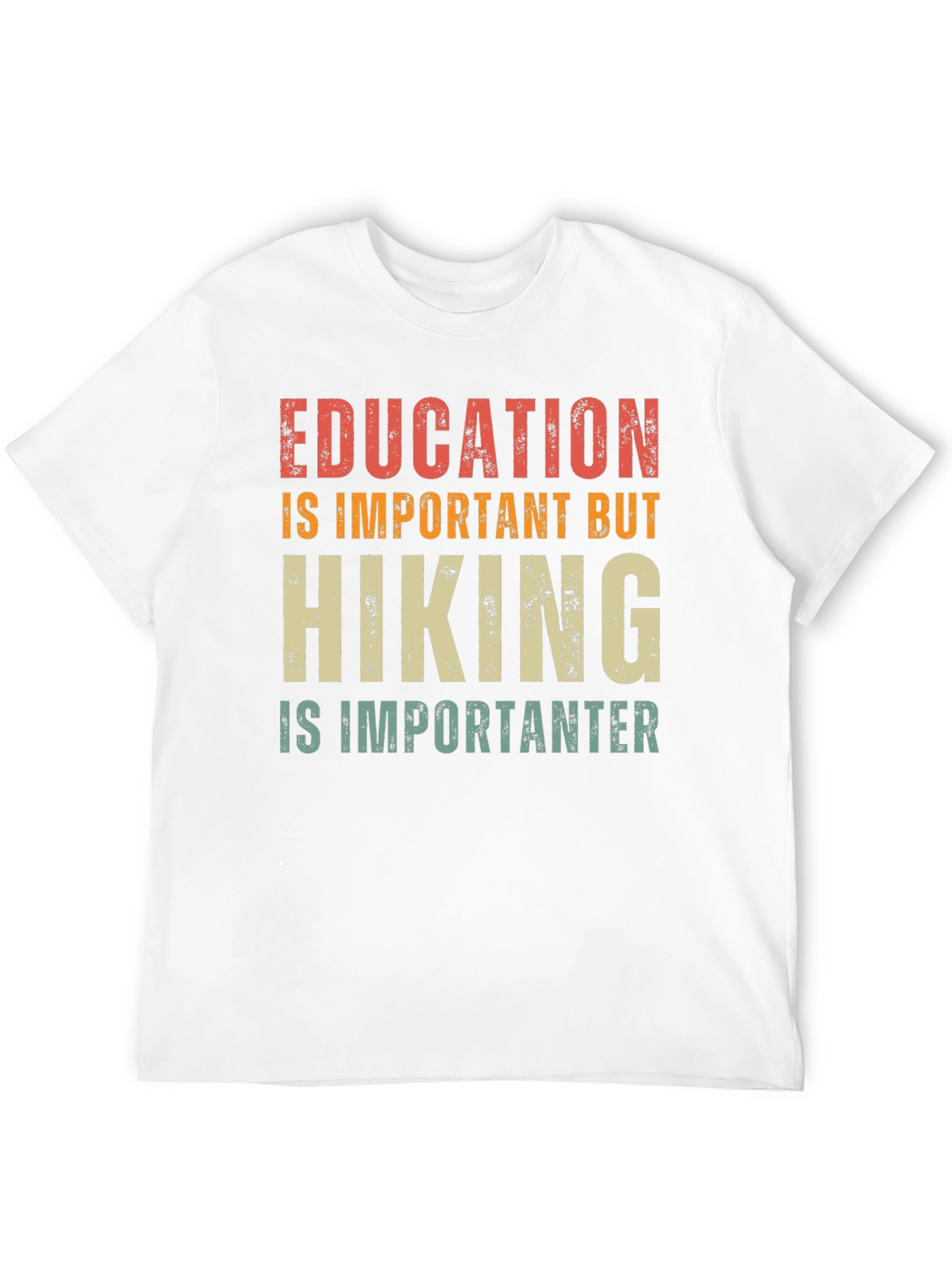 Hiking is Importanter Graphic Tee