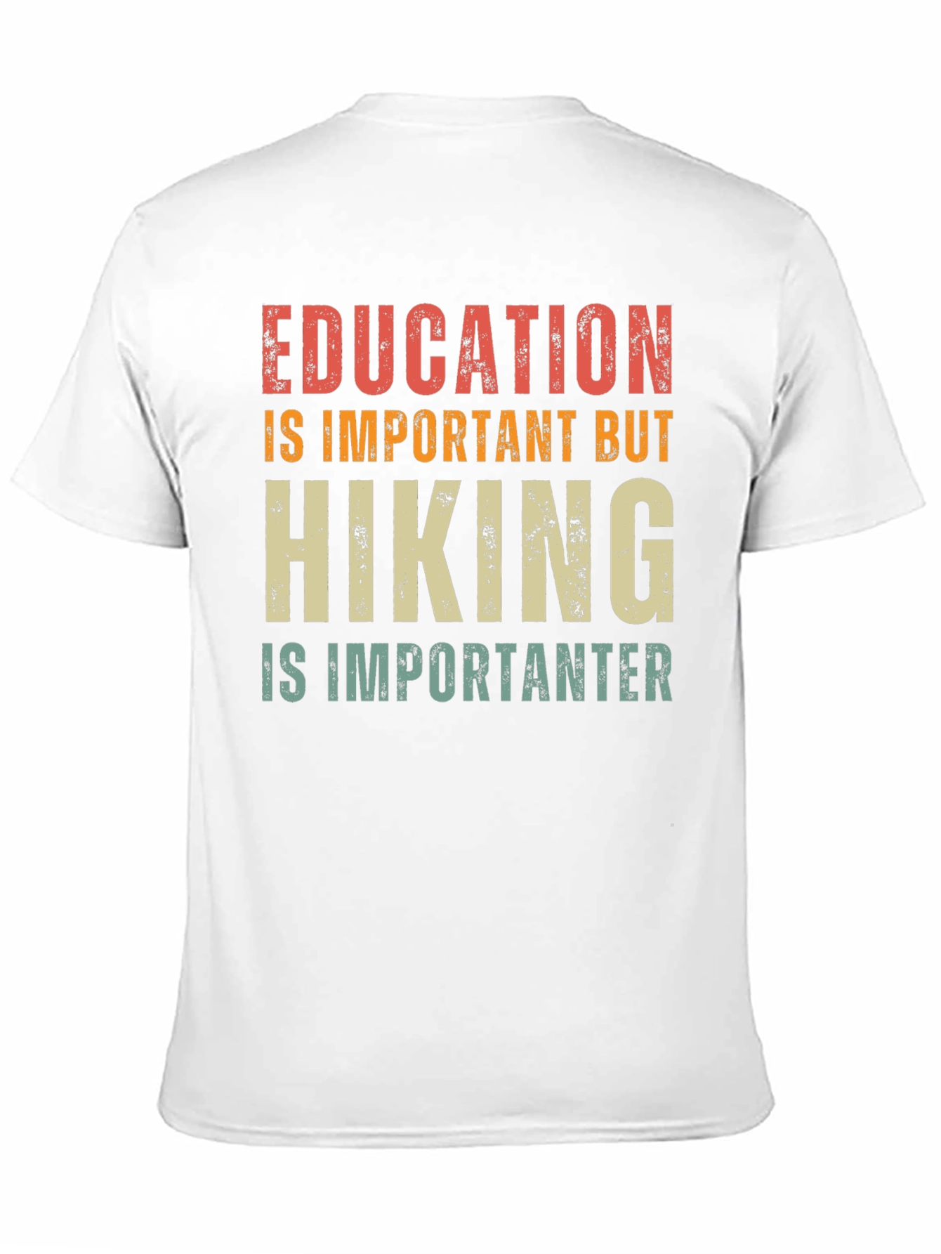 Hiking is Importanter Graphic Tee