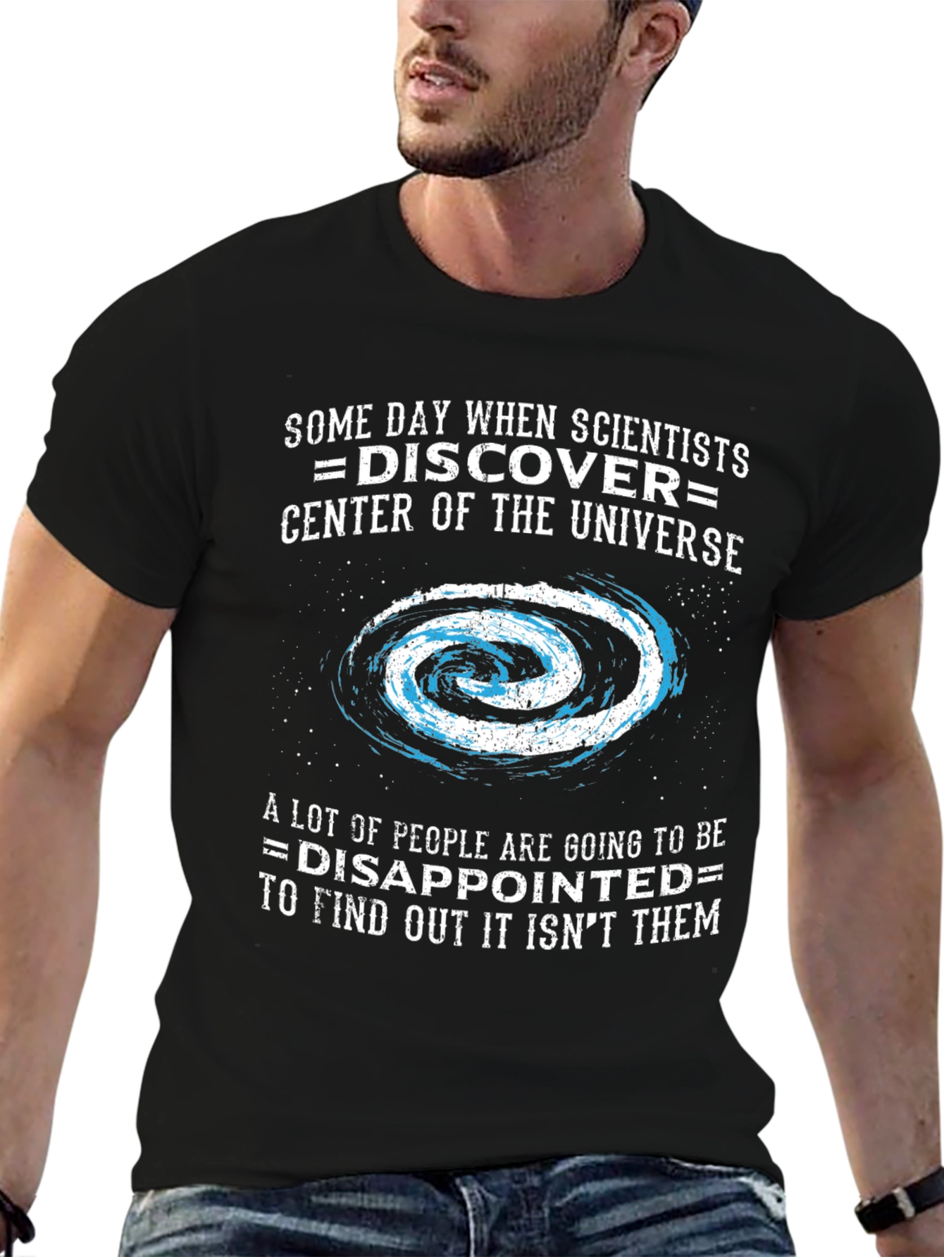 Scientist Humor Galaxy Graphic Tee