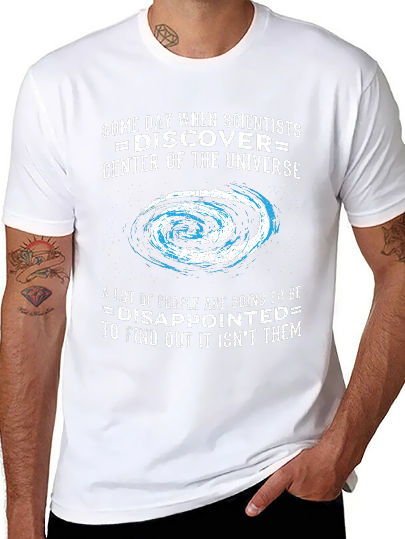 Scientist Humor Galaxy Graphic Tee