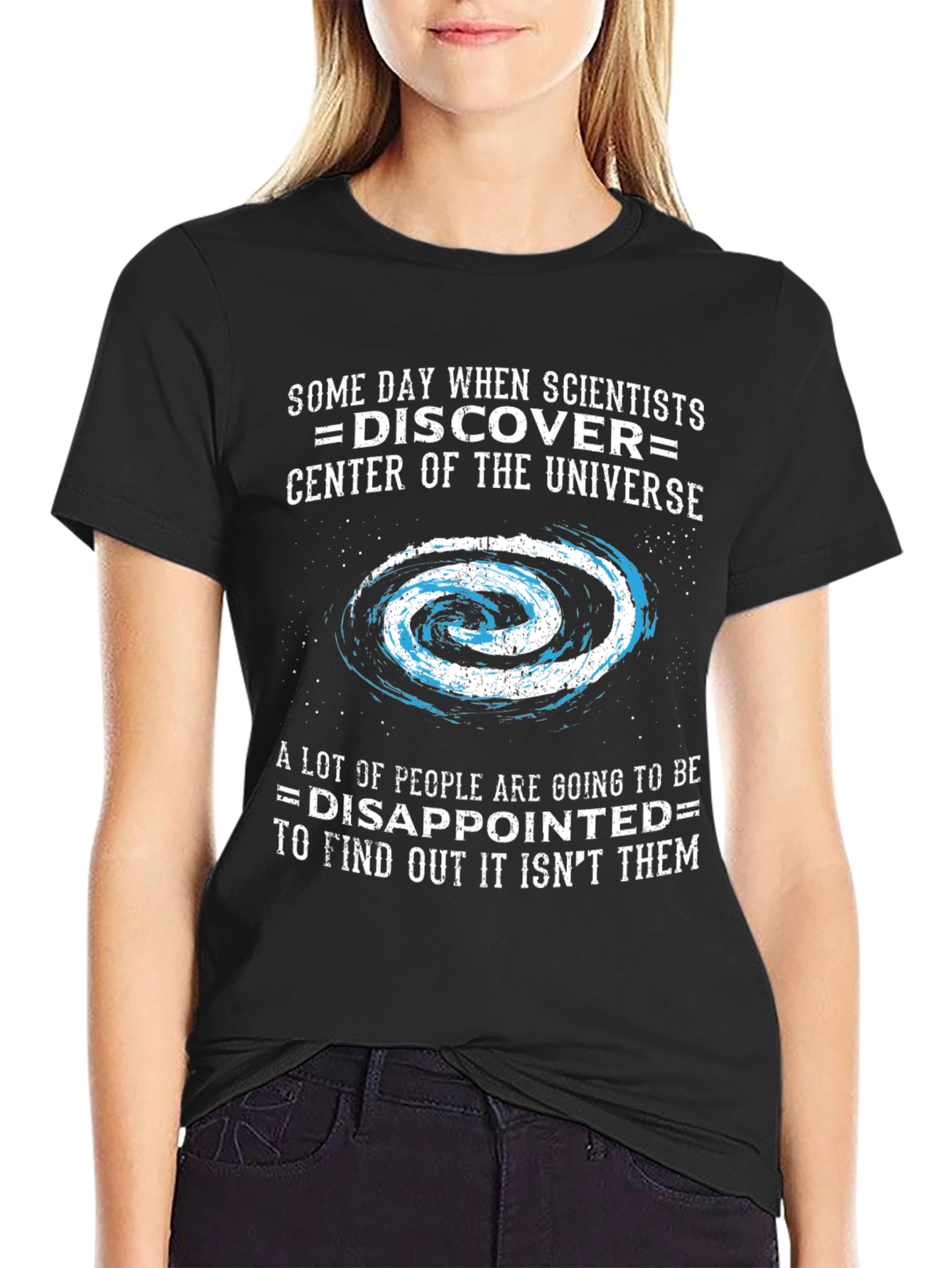 Scientist Humor Galaxy Graphic Tee
