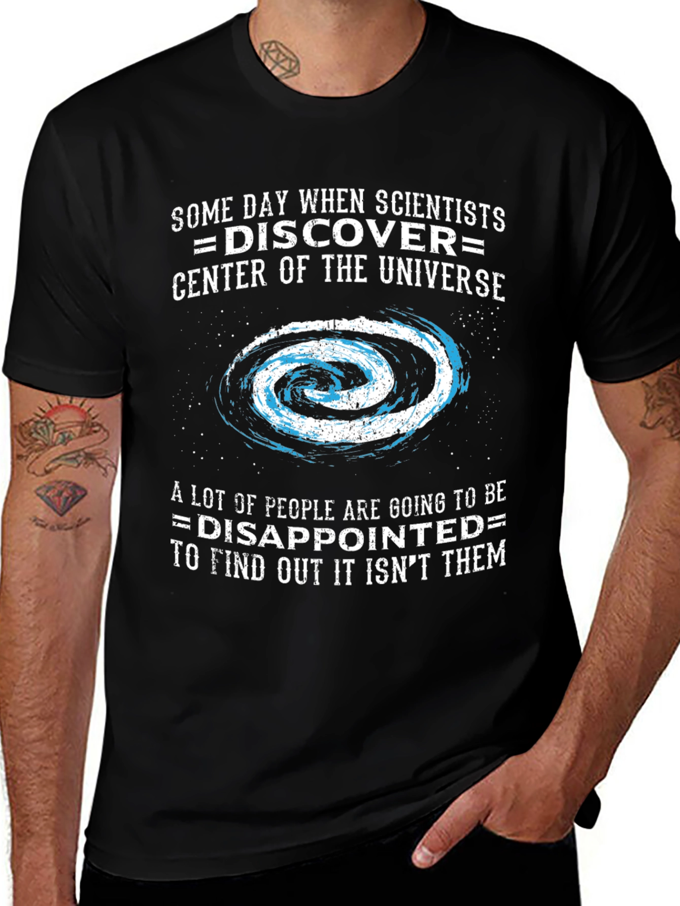 Scientist Humor Galaxy Graphic Tee