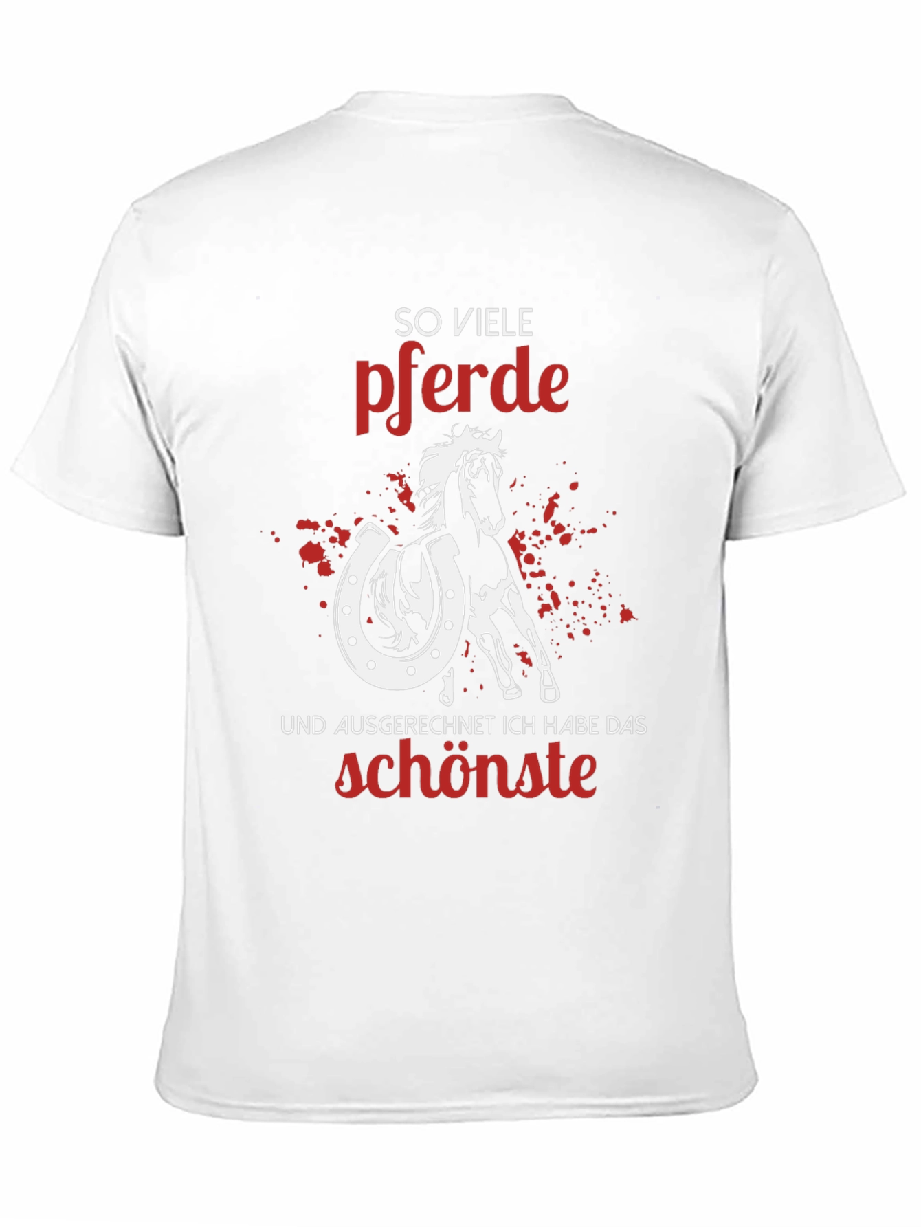 Horse Lover T-Shirt: So Viele Pferde Schönste