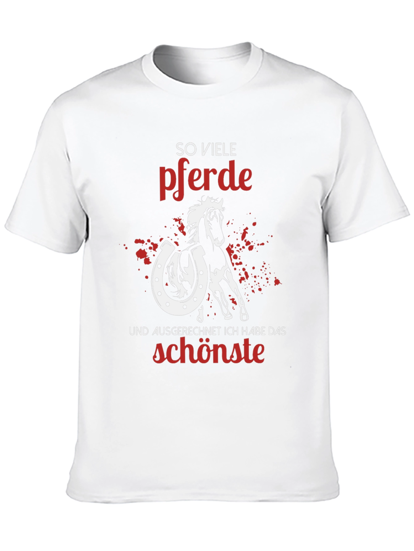 Horse Lover T-Shirt: So Viele Pferde Schönste