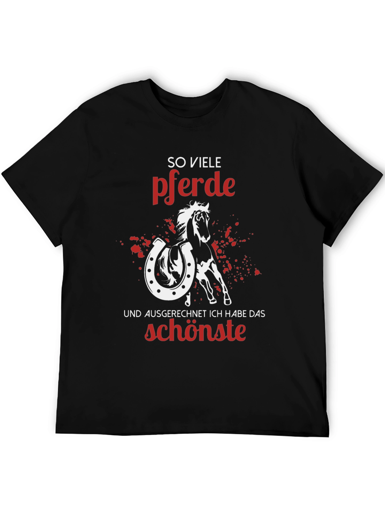 Horse Lover T-Shirt: So Viele Pferde Schönste