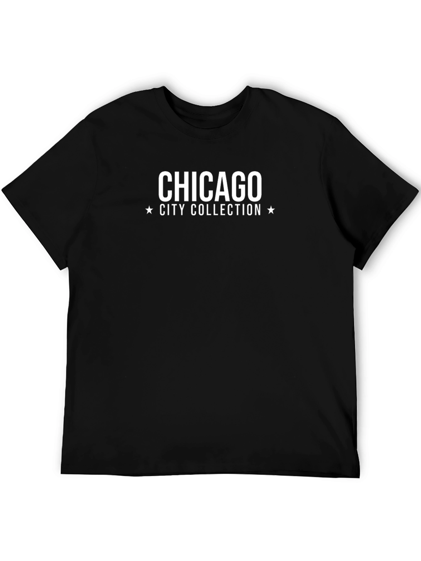 Chicago City Collection Black T-Shirt