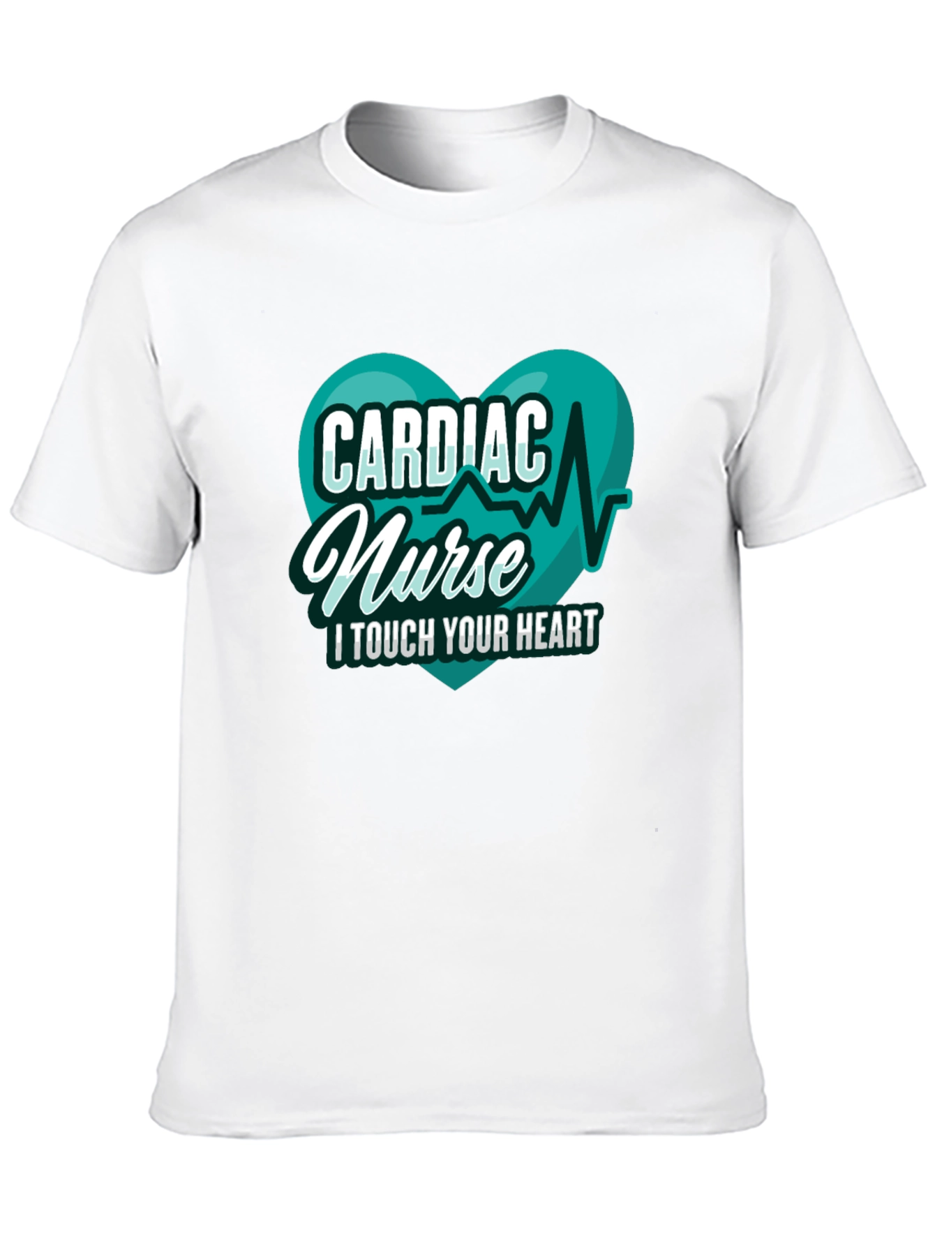 Cardiac Nurse T-Shirt - I Touch Your Heart