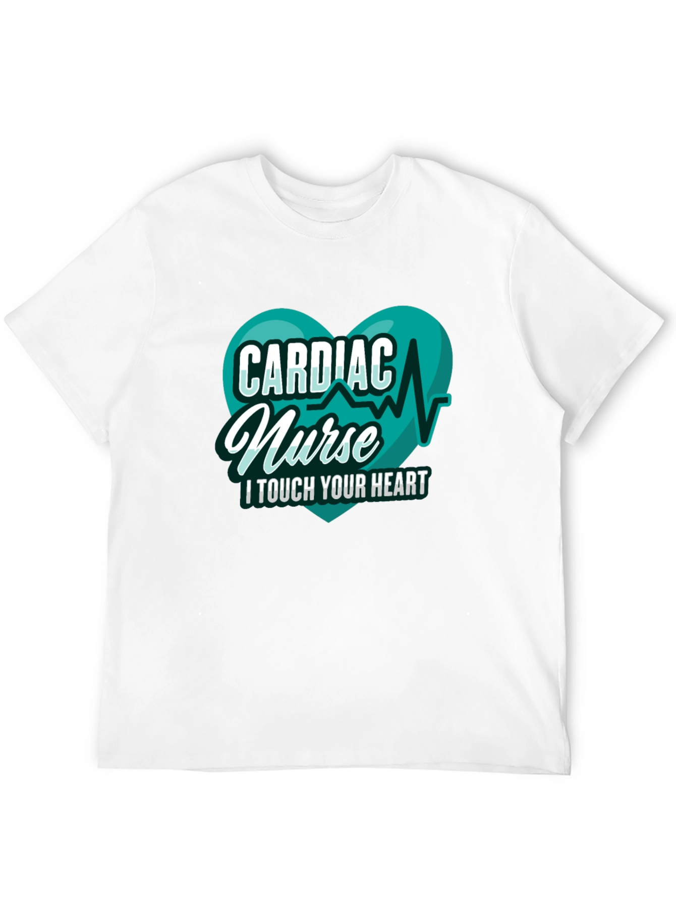 Cardiac Nurse T-Shirt - I Touch Your Heart