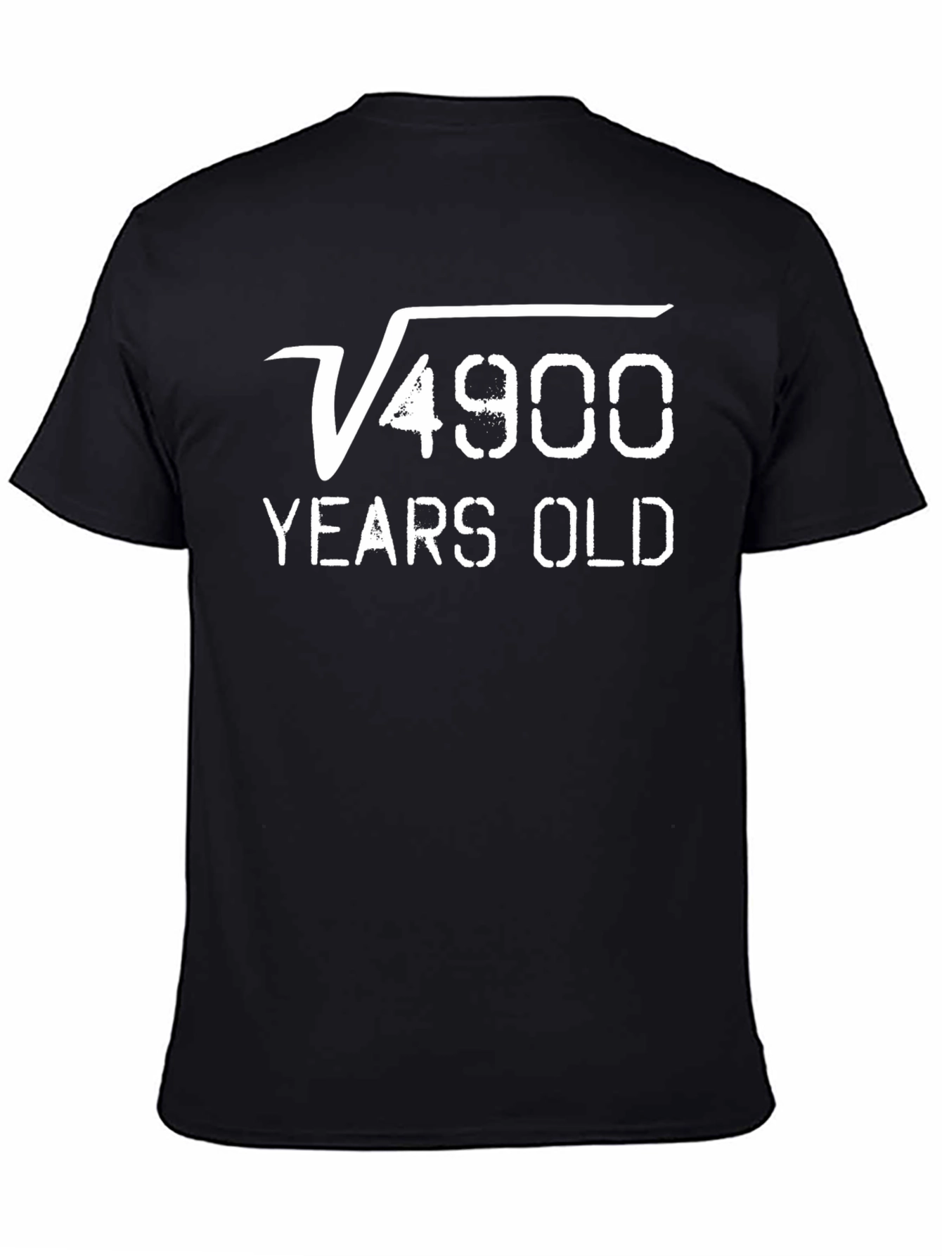 Funny Math Birthday T-Shirt - Square Root of 4900