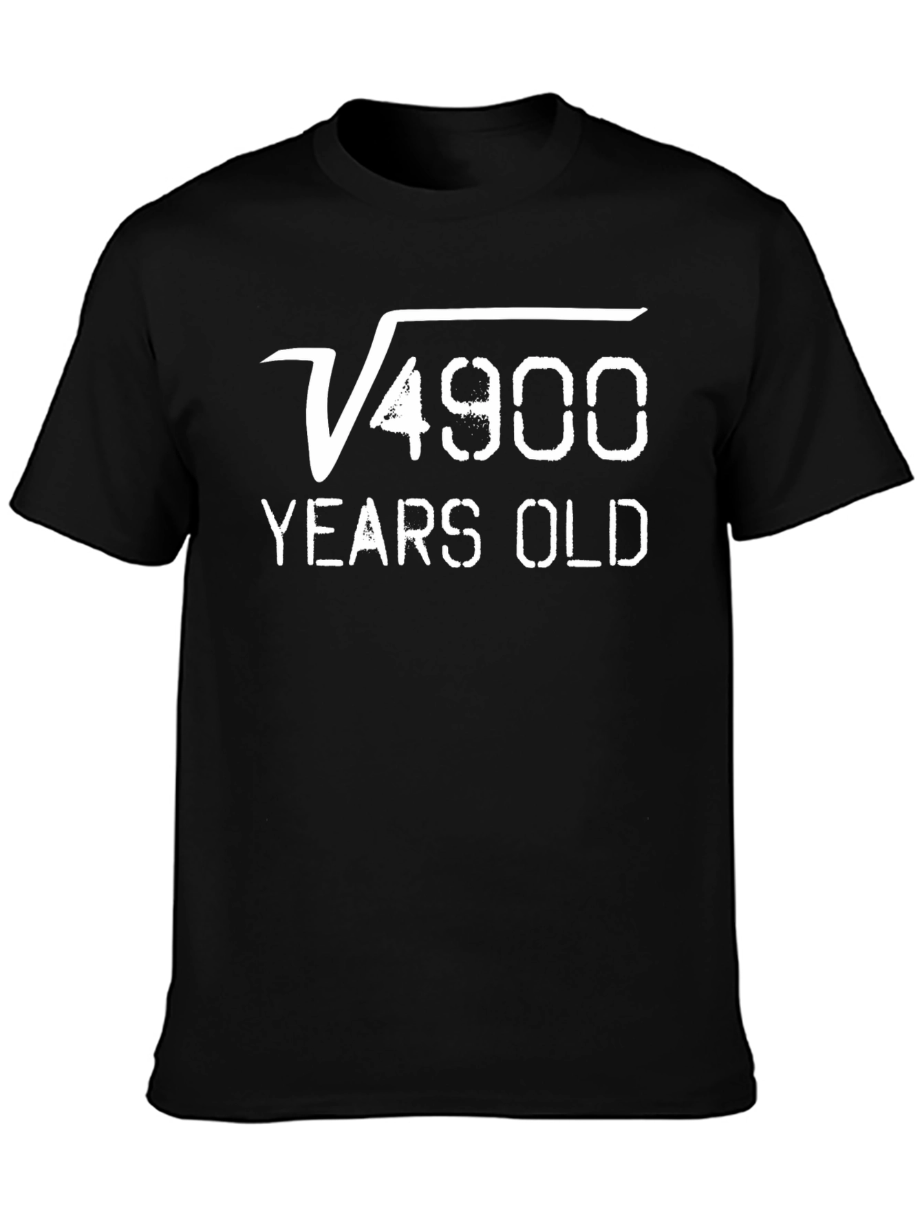 Funny Math Birthday T-Shirt - Square Root of 4900