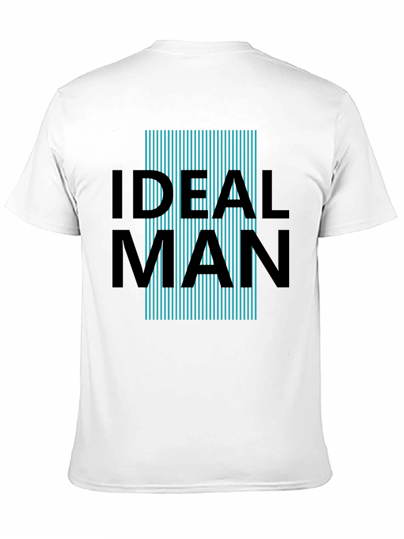 Ideal Man Graphic Print T-Shirt - Black