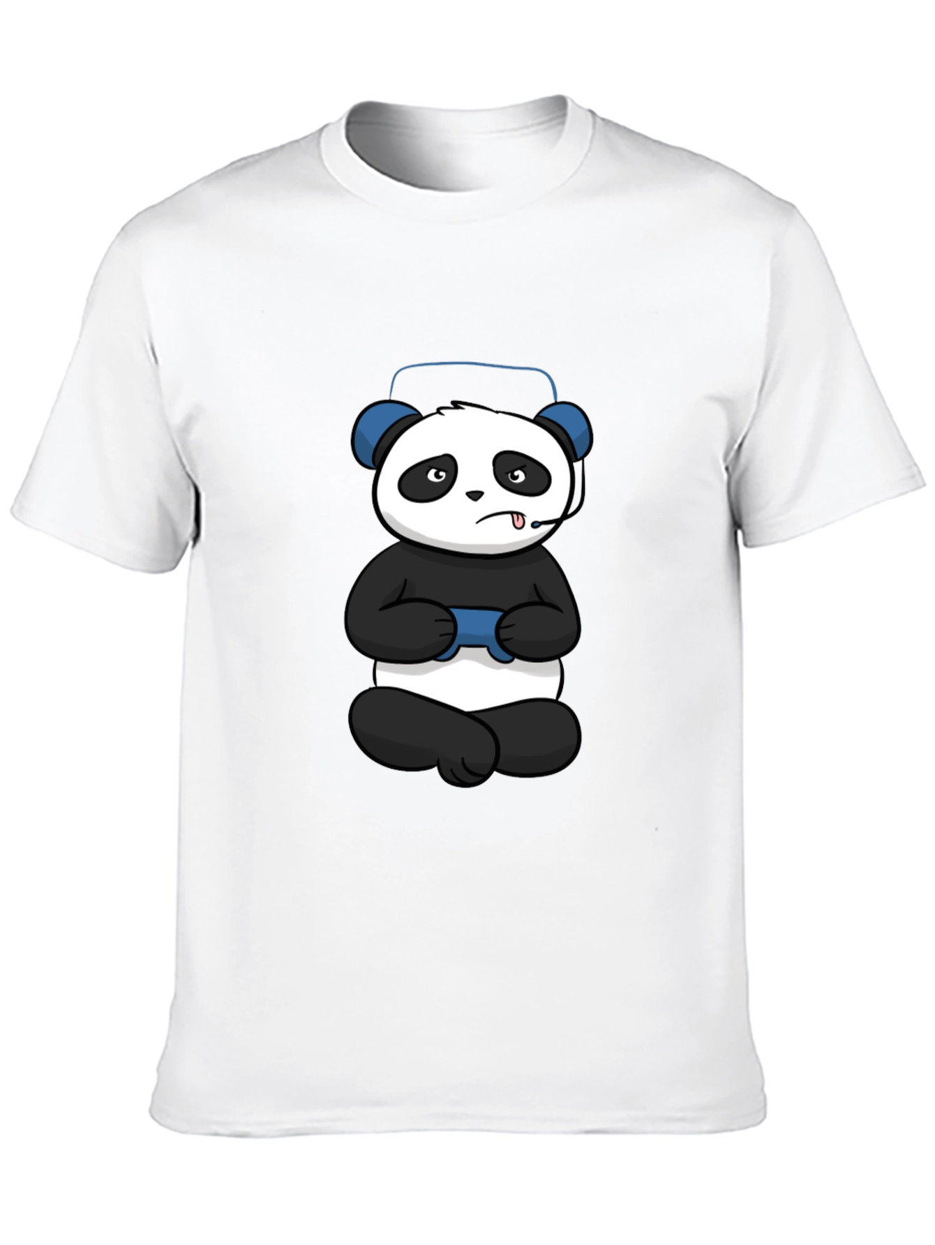 Gamer Panda T-Shirt - Cool Graphic Tee