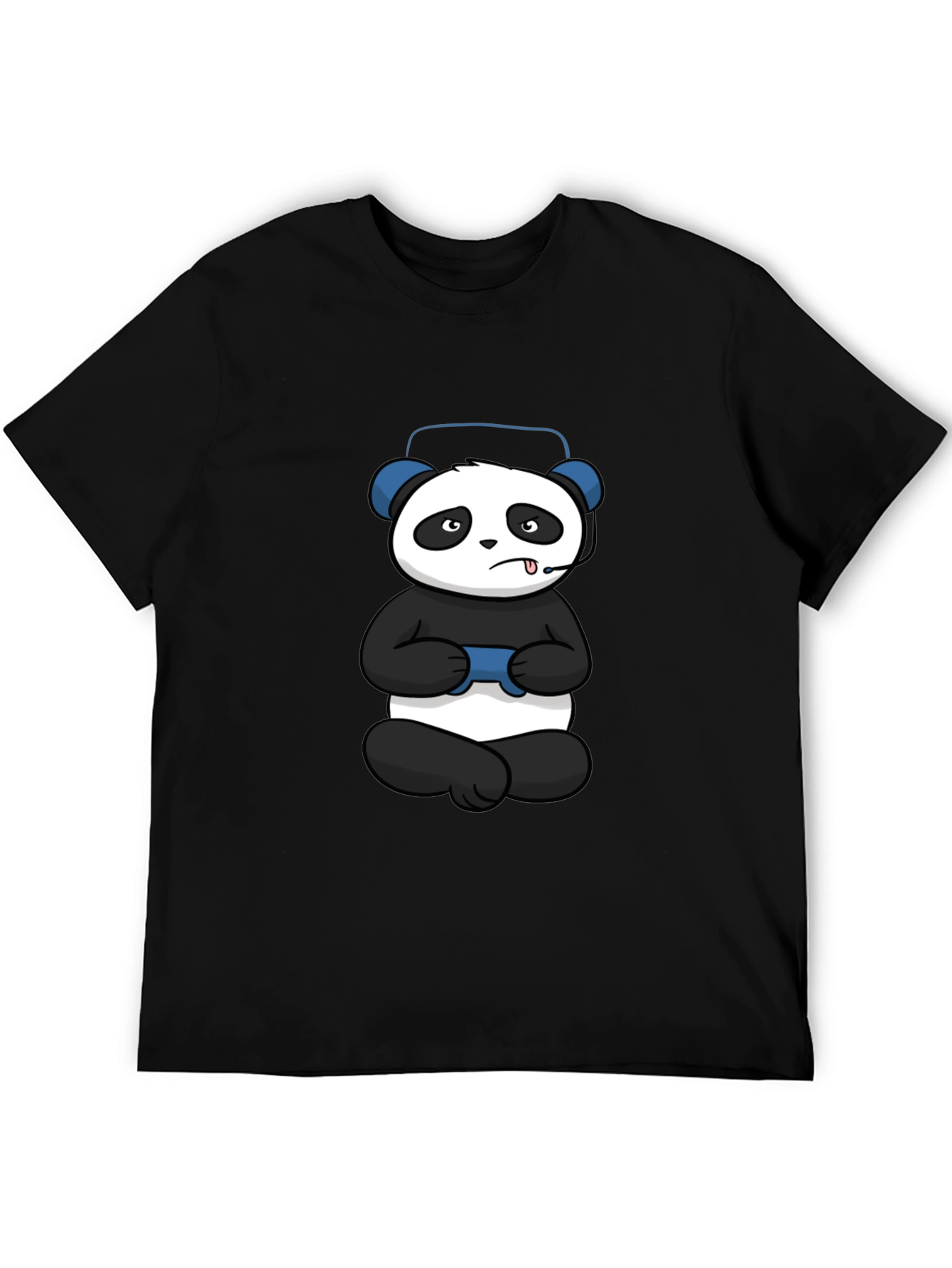 Gamer Panda T-Shirt - Cool Graphic Tee