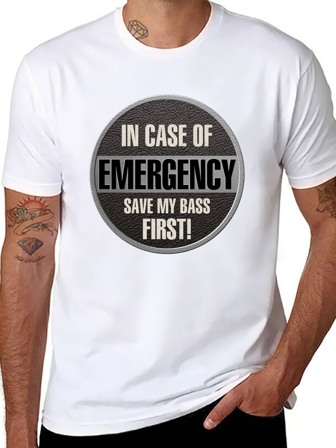 Emergency Save My Bass First T-Shirt