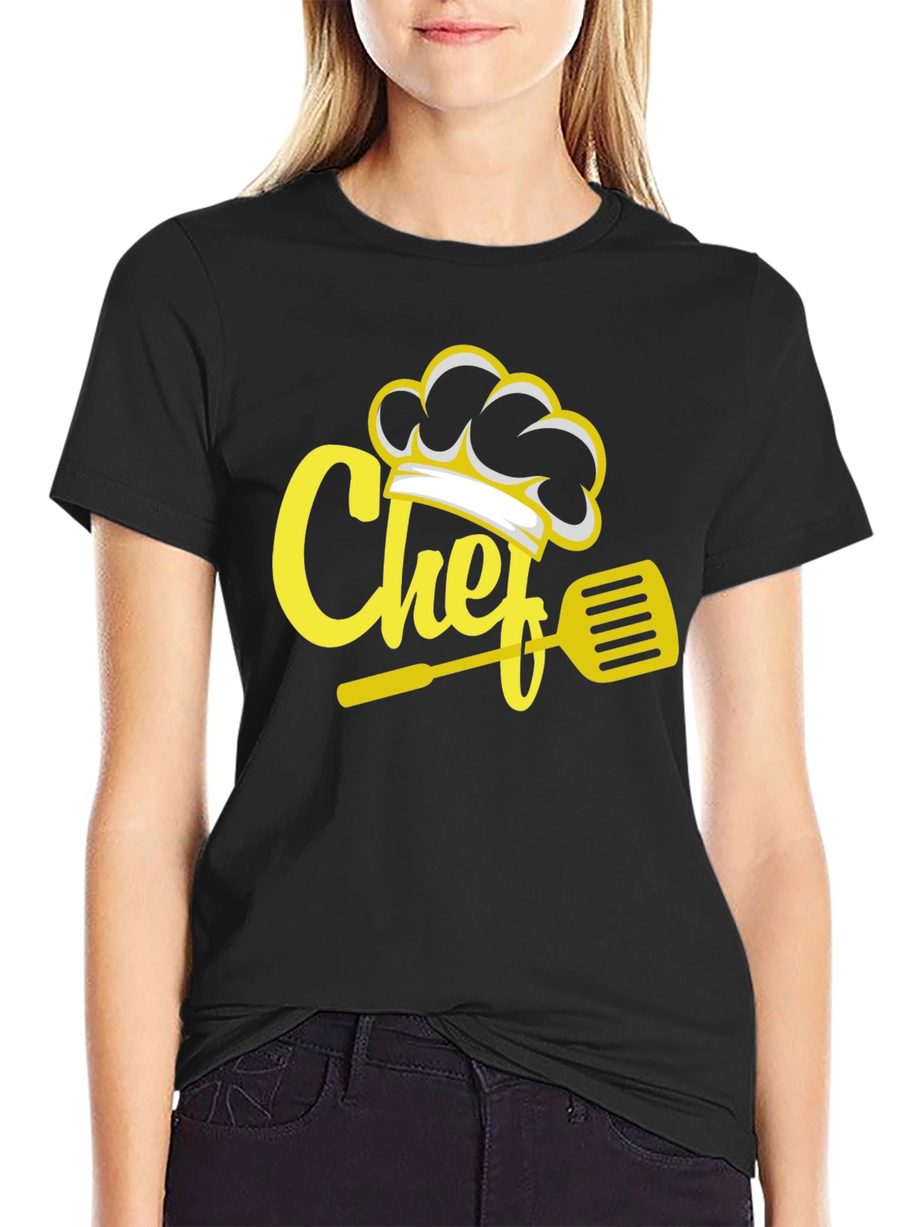 Chef Hat & Spatula Graphic T-Shirt