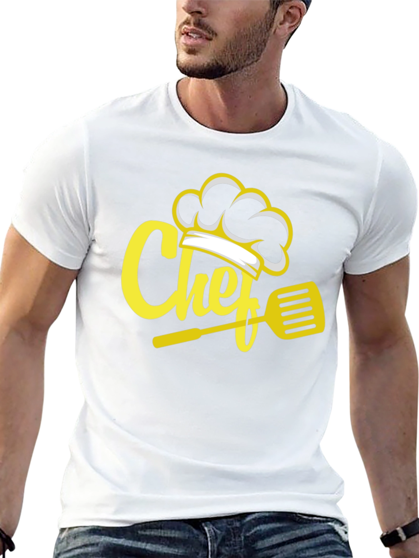 Chef Hat & Spatula Graphic T-Shirt