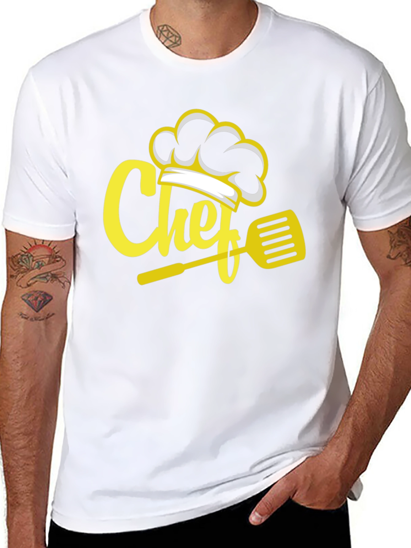 Chef Hat & Spatula Graphic T-Shirt