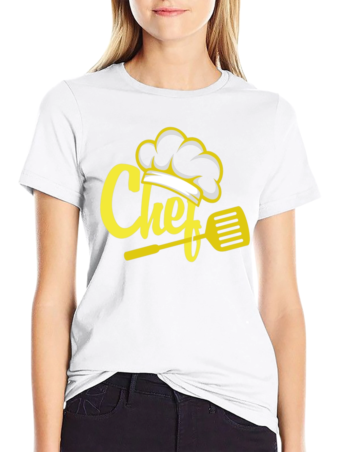 Chef Hat & Spatula Graphic T-Shirt