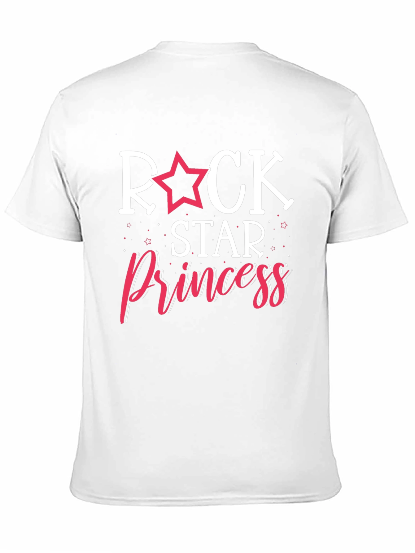 Rock Star Princess Graphic T-Shirt - Black