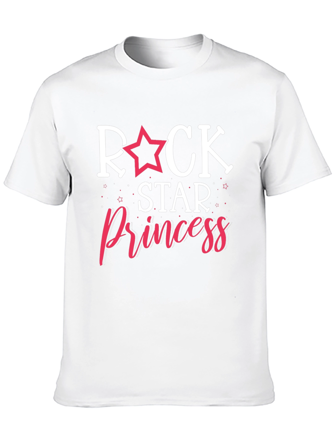 Rock Star Princess Graphic T-Shirt - Black