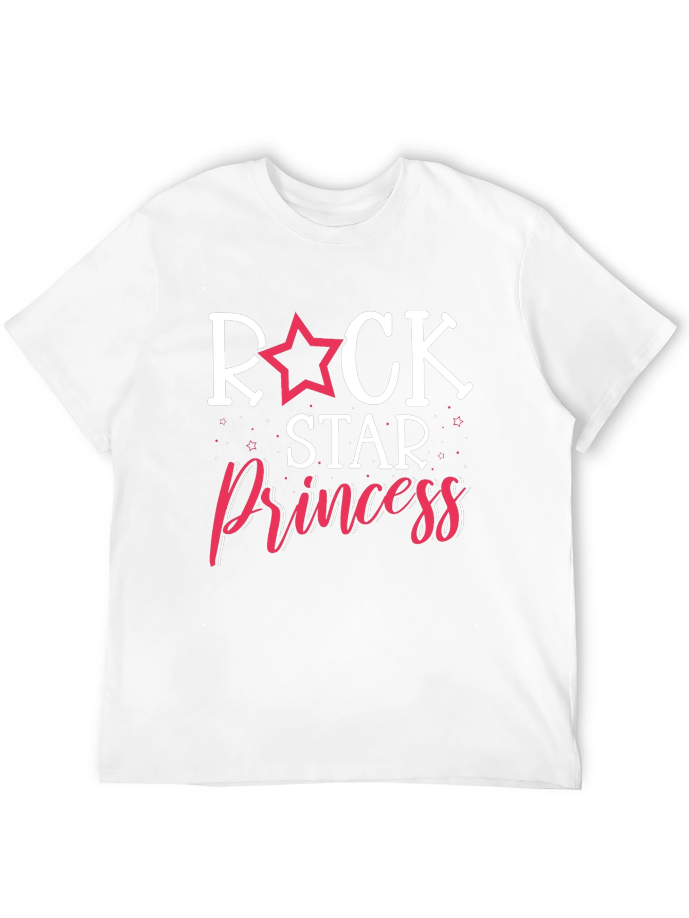 Rock Star Princess Graphic T-Shirt - Black